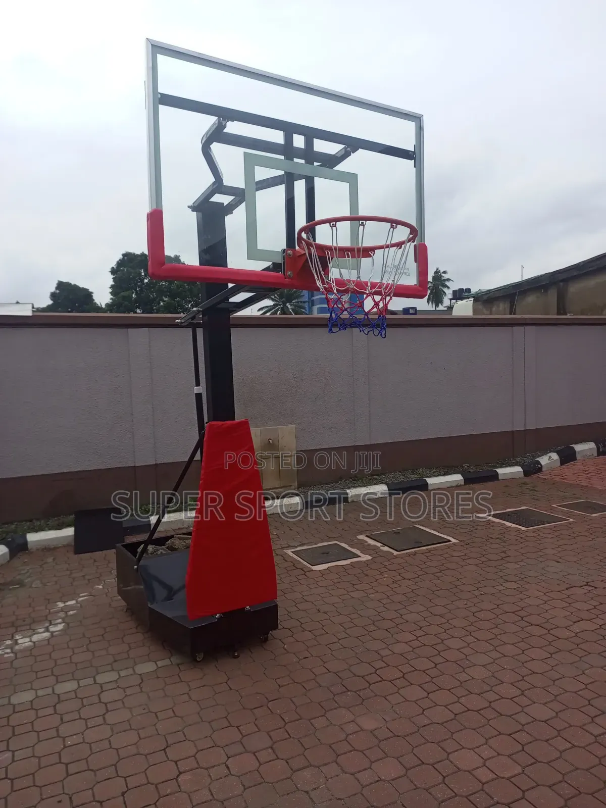 Commercial Basketball Post