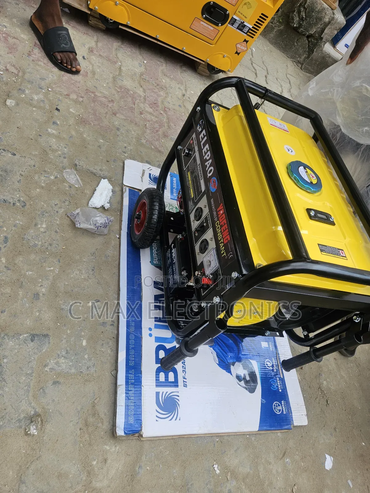 Elepaq 4.5kva Petorl Generator Key Available