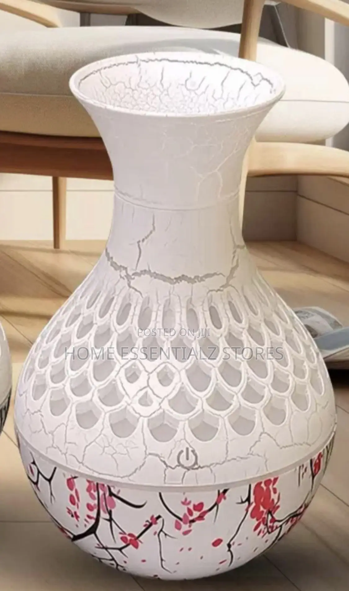 Cracked Vase Air Humidifier With 7 Colors