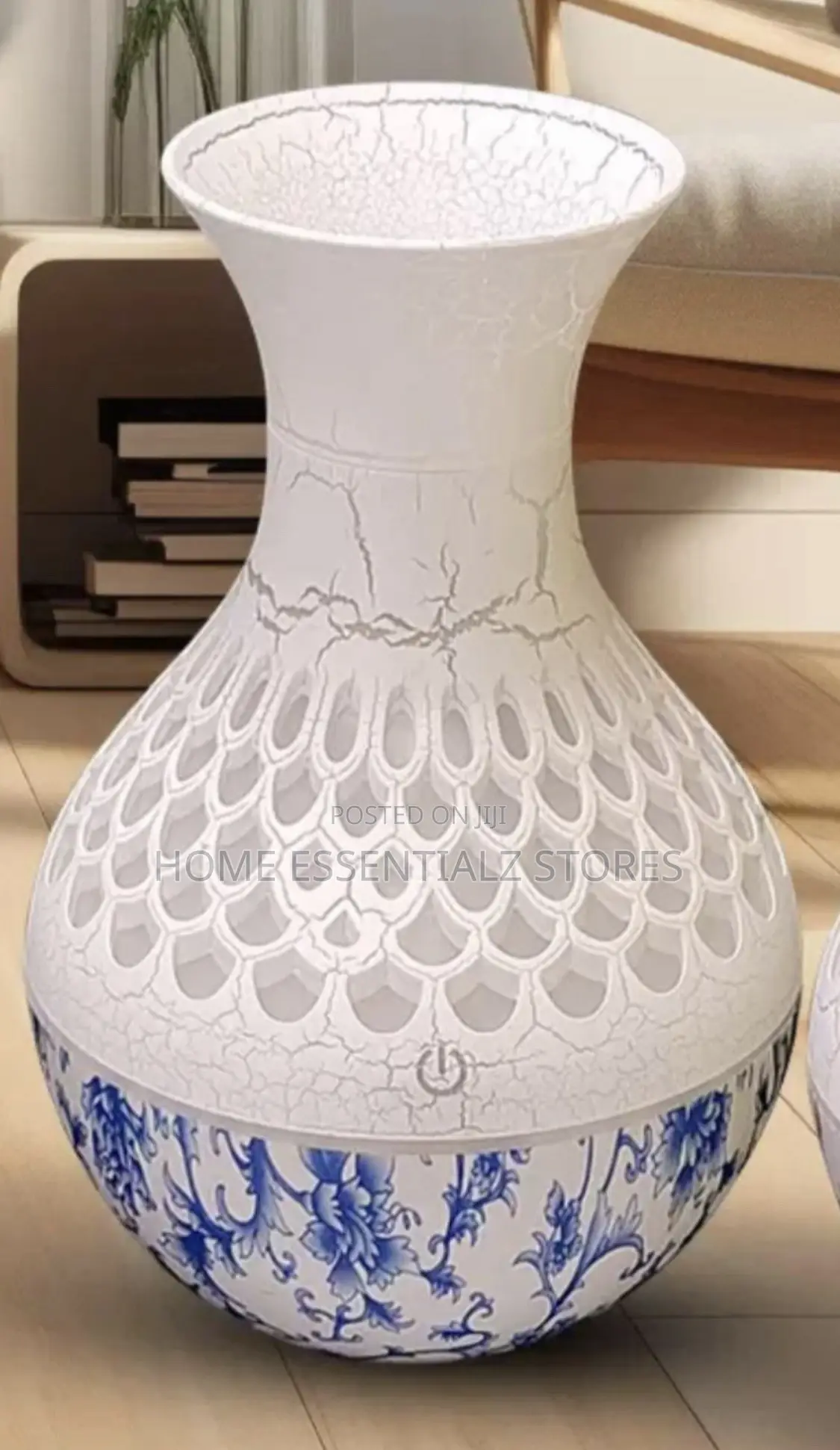 Cracked Vase Air Humidifier With 7 Colors