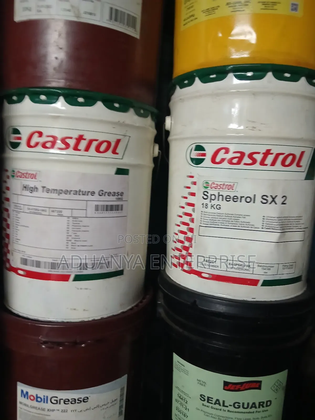 Castrol Spheerol Sx-2 High Performance Marine Calcium Grease In Ph
