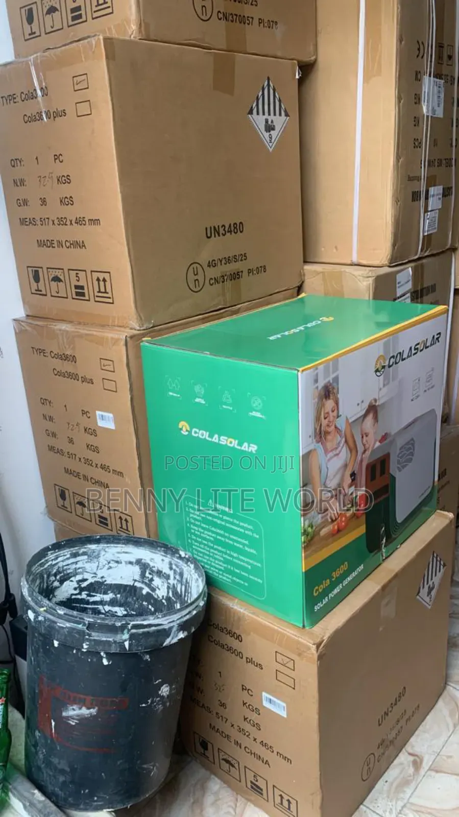 3600kwh Cola Solar Generator