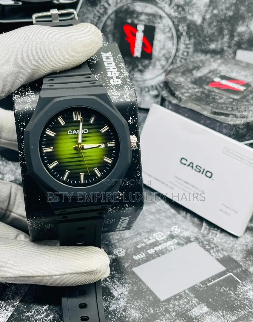 Gshock Casio Quartz Rubber Wristwatch