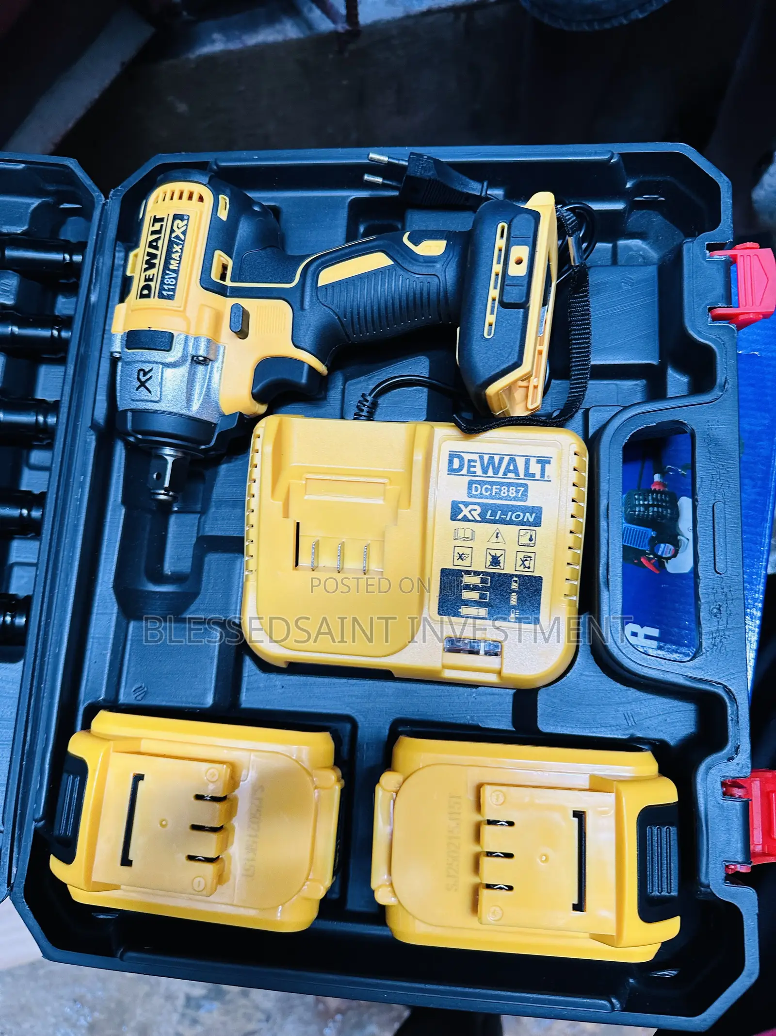 Cordless Impact Wrench 118volts