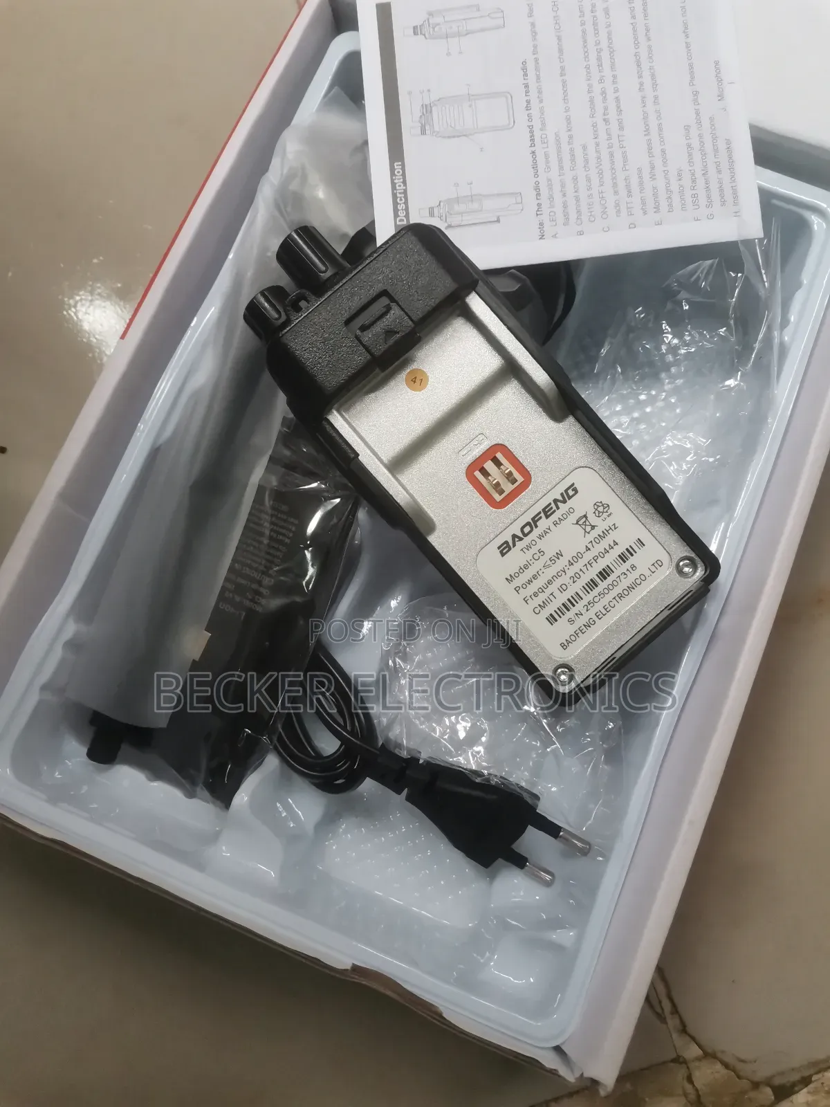 C5 Baofeng Handheld Radio