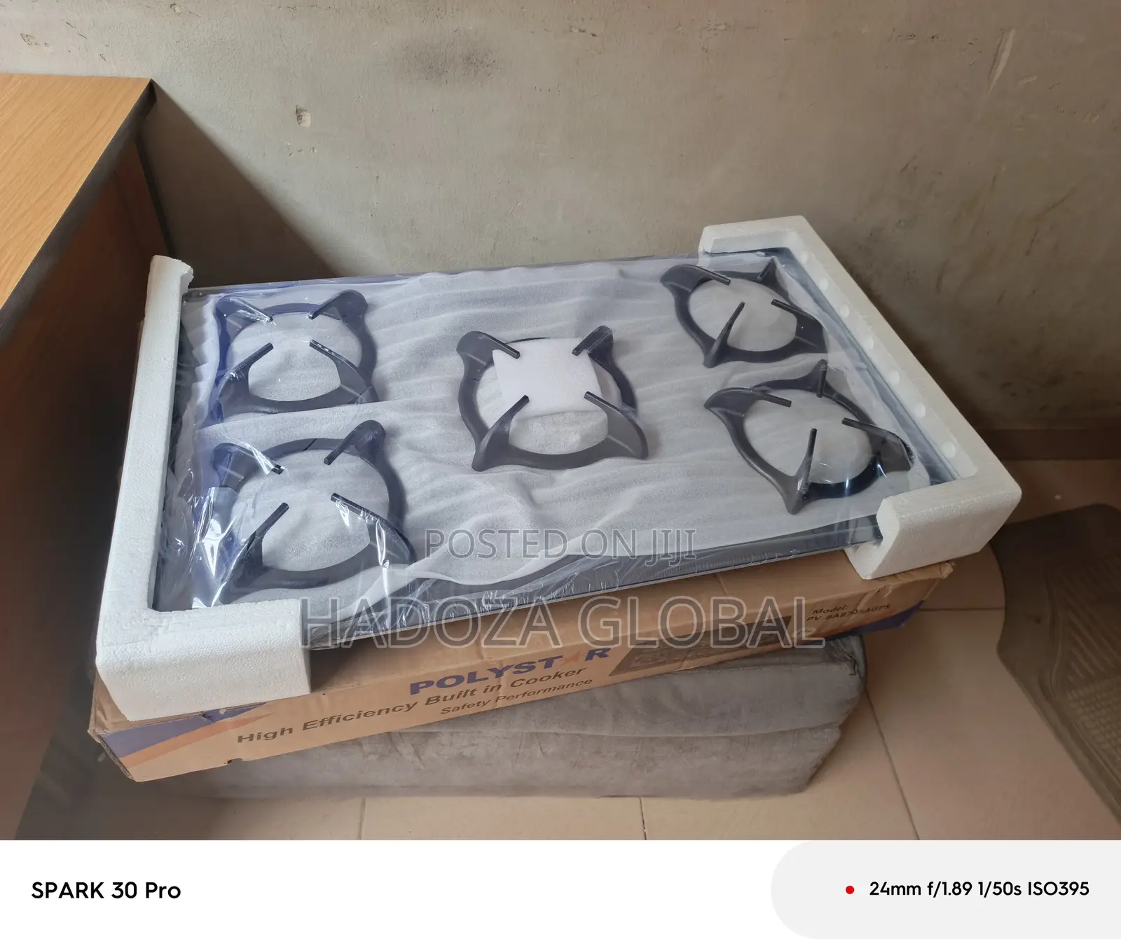 Stainless Steel Inbuilt 5-burner Cooker For Home & Restaurants