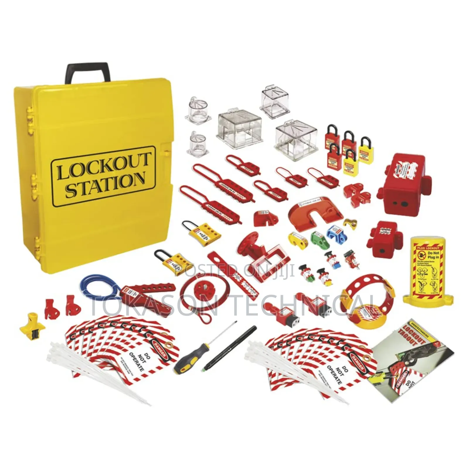 Master Lock S1850e410 Lockout Station, Designed for Electrical