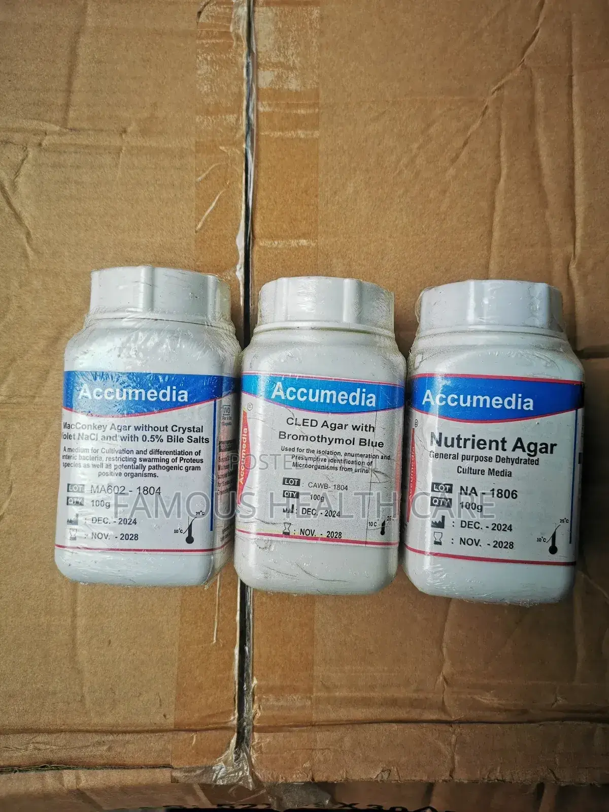 Nutrient Agar (Culture Media)
