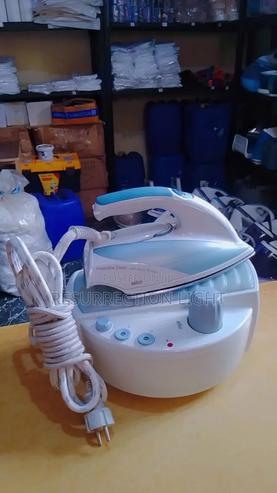 Unique and Beautiful Braun Industrial Steam Iron for Serious Wirk