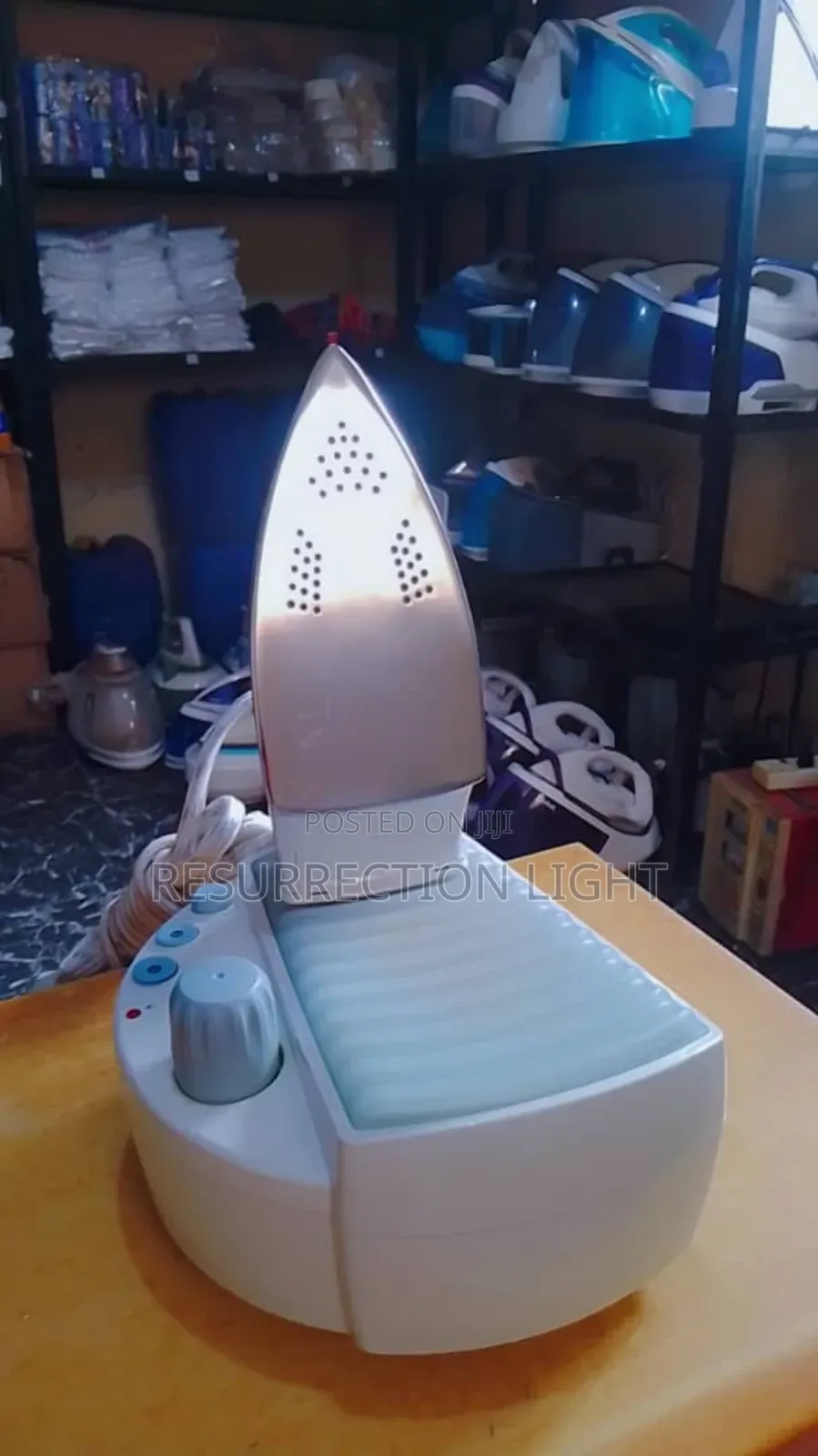 Unique and Beautiful Braun Industrial Steam Iron for Serious Wirk
