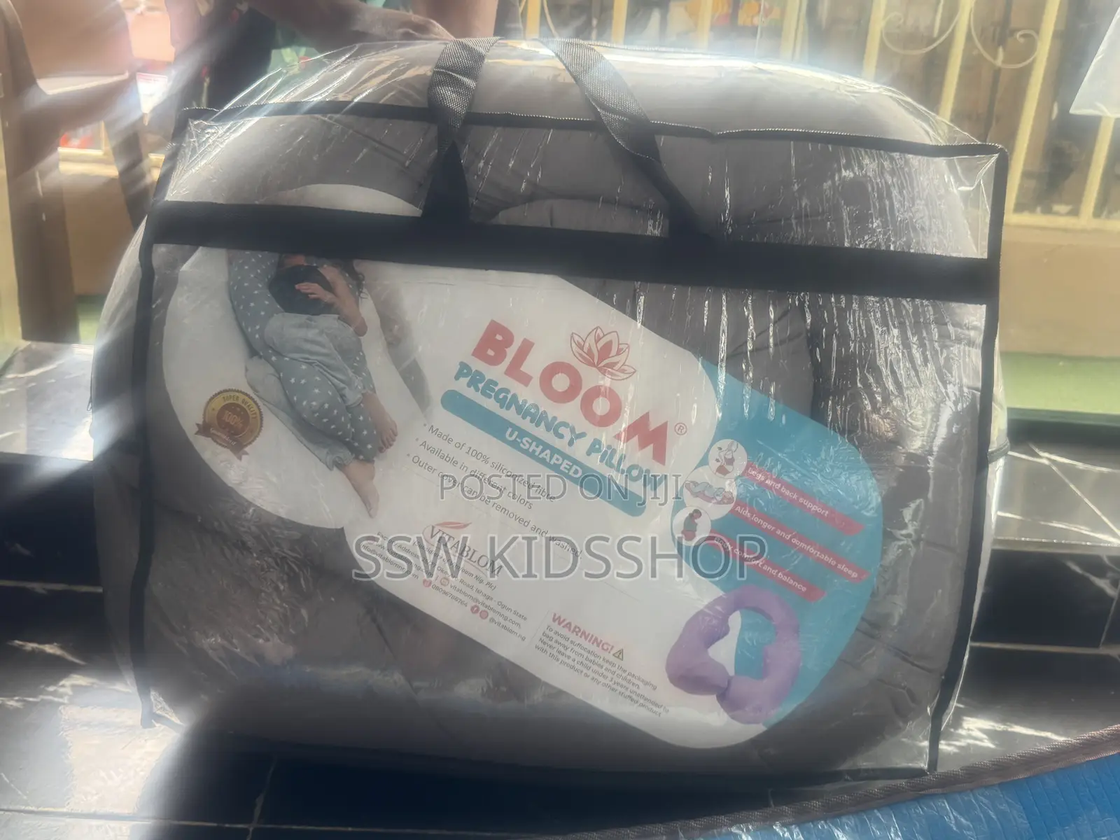 U Shape Pregnancy Pillow (Bloom)