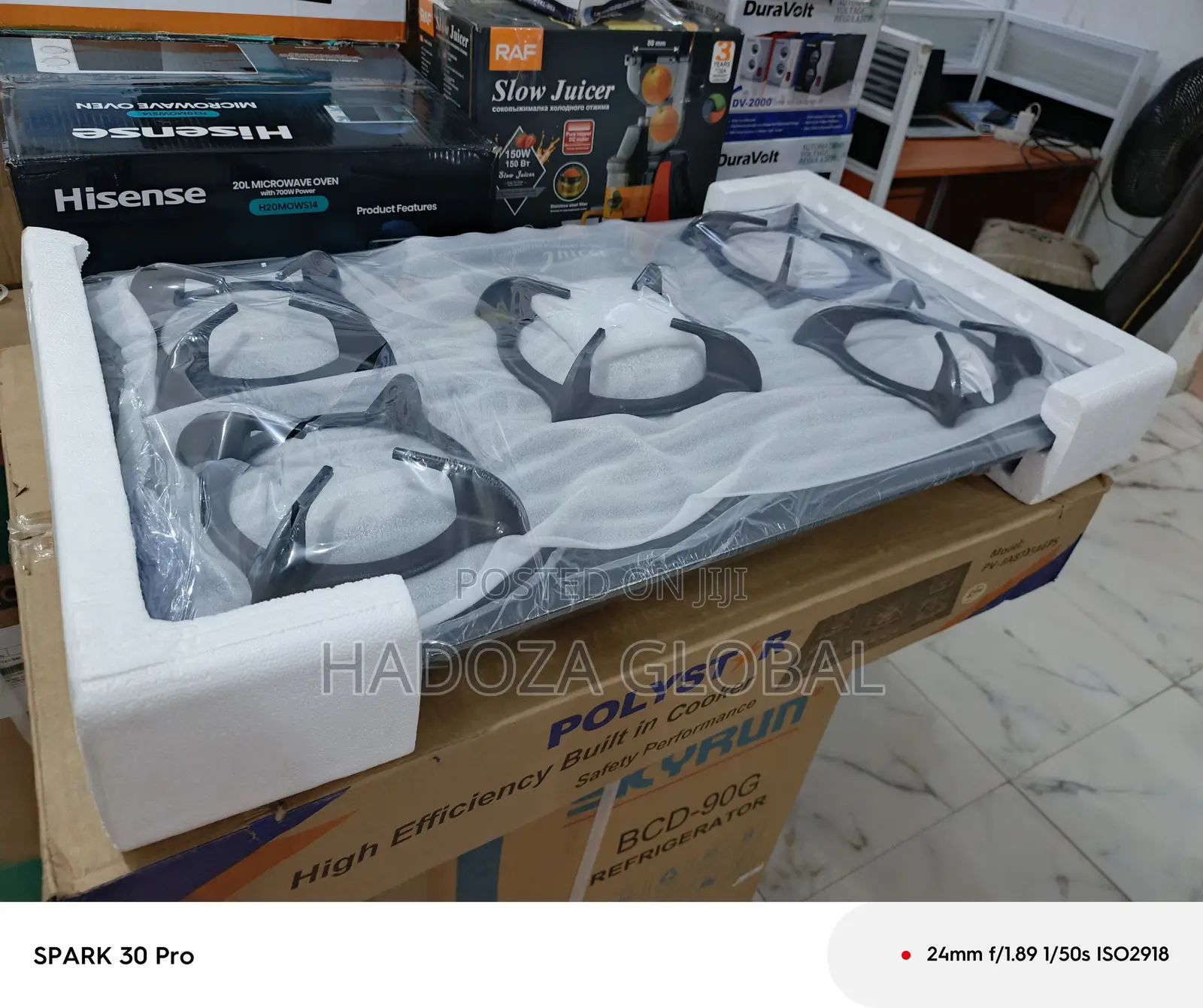 Quality Inbuilt Gas Hob – 5 Burners With Safety Features