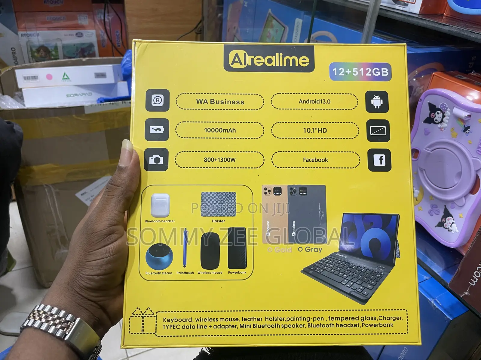 New Realme Pad 55 Ultra 512 GB Gray