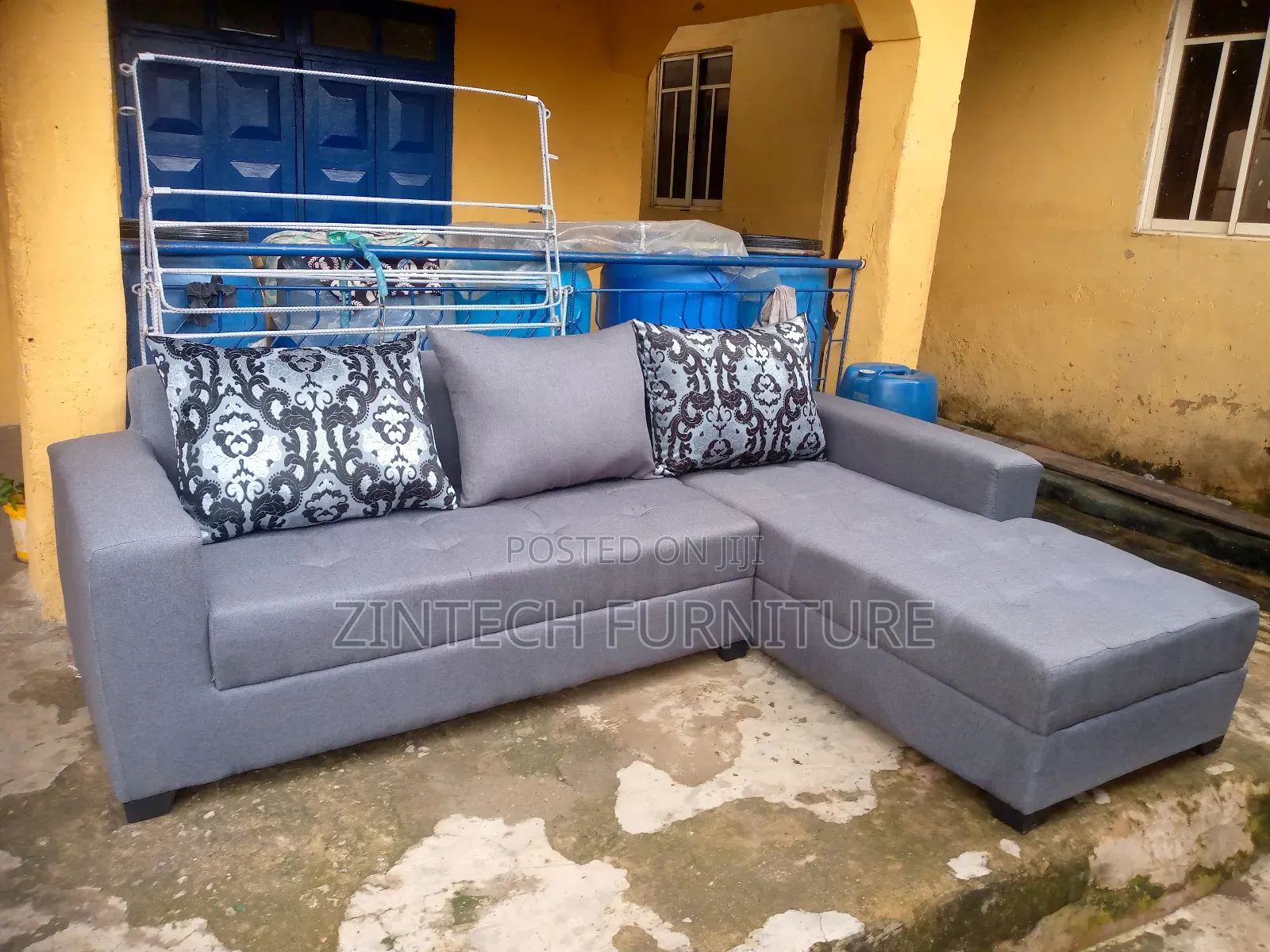6 Seater Gray Sofas