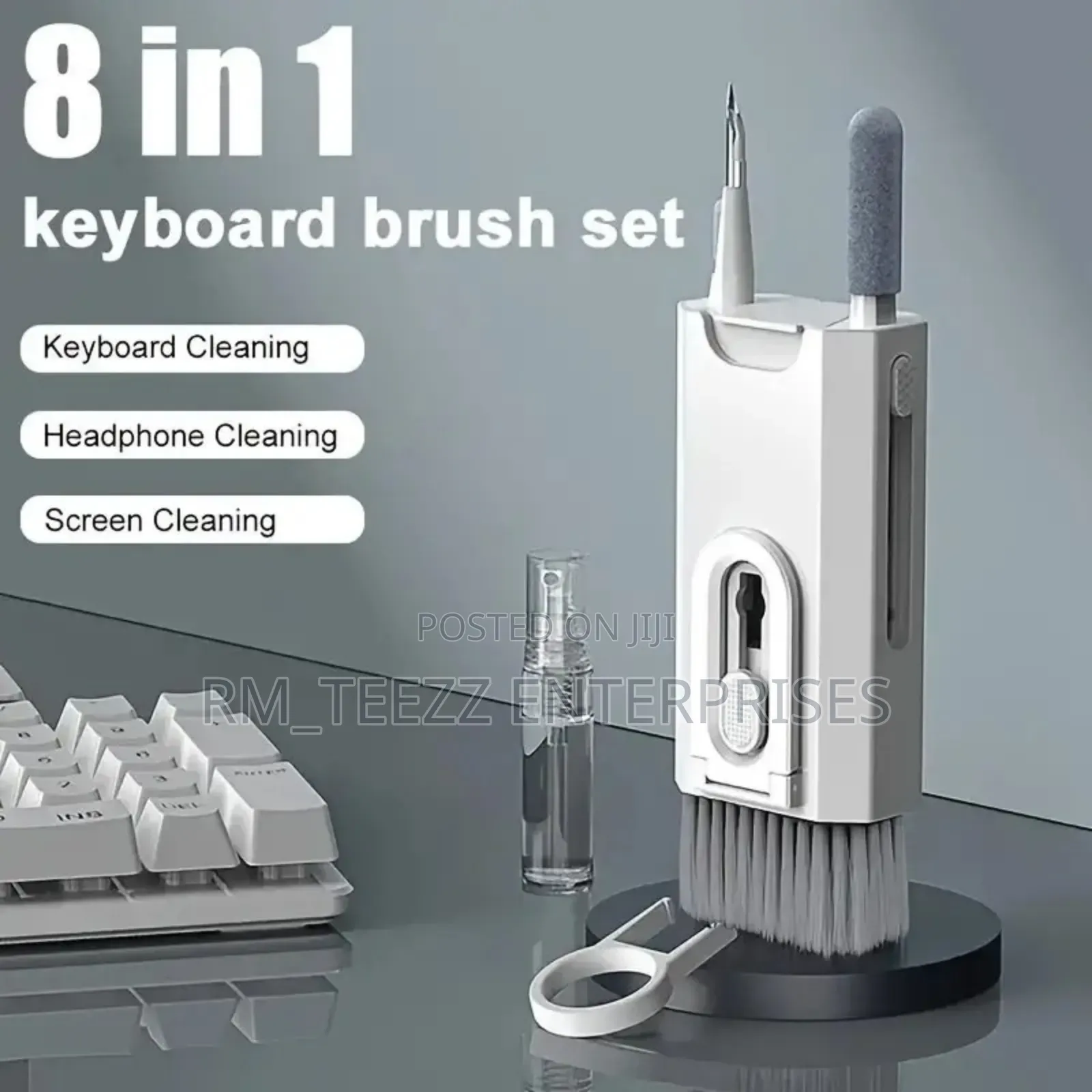 8-in-1 Portable Multifunctional Devices Cleaning Kit
