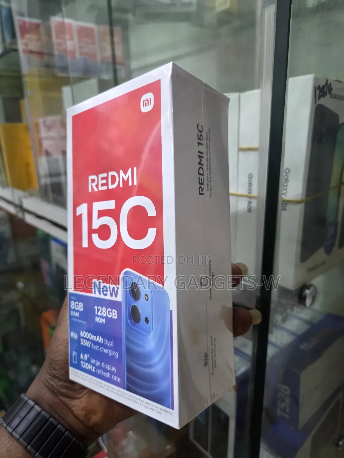 New Xiaomi Redmi 15C 4G 128 GB Blue