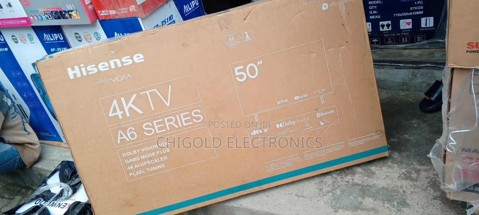 Original Hisense Smart Tv 50 Inches