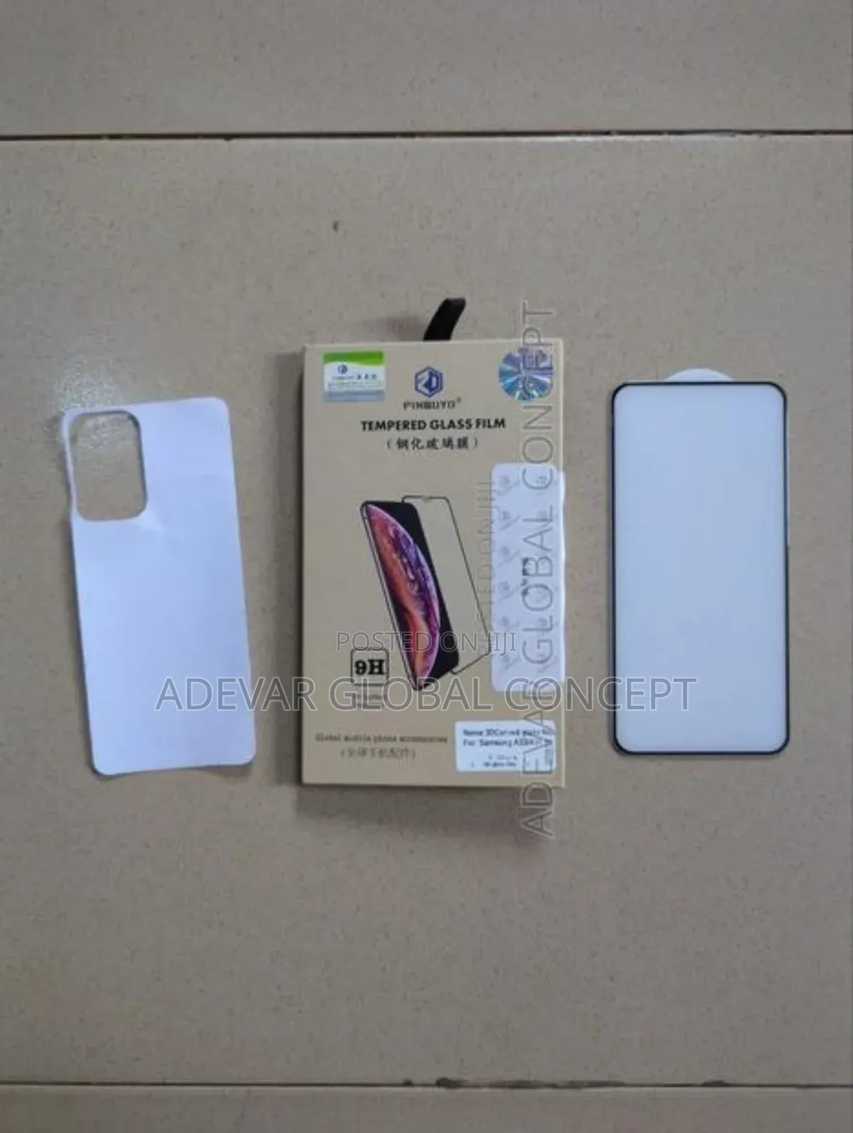 Samsung Galaxy A33 5g 9h 3d Tempered Glass and Back Film Protector