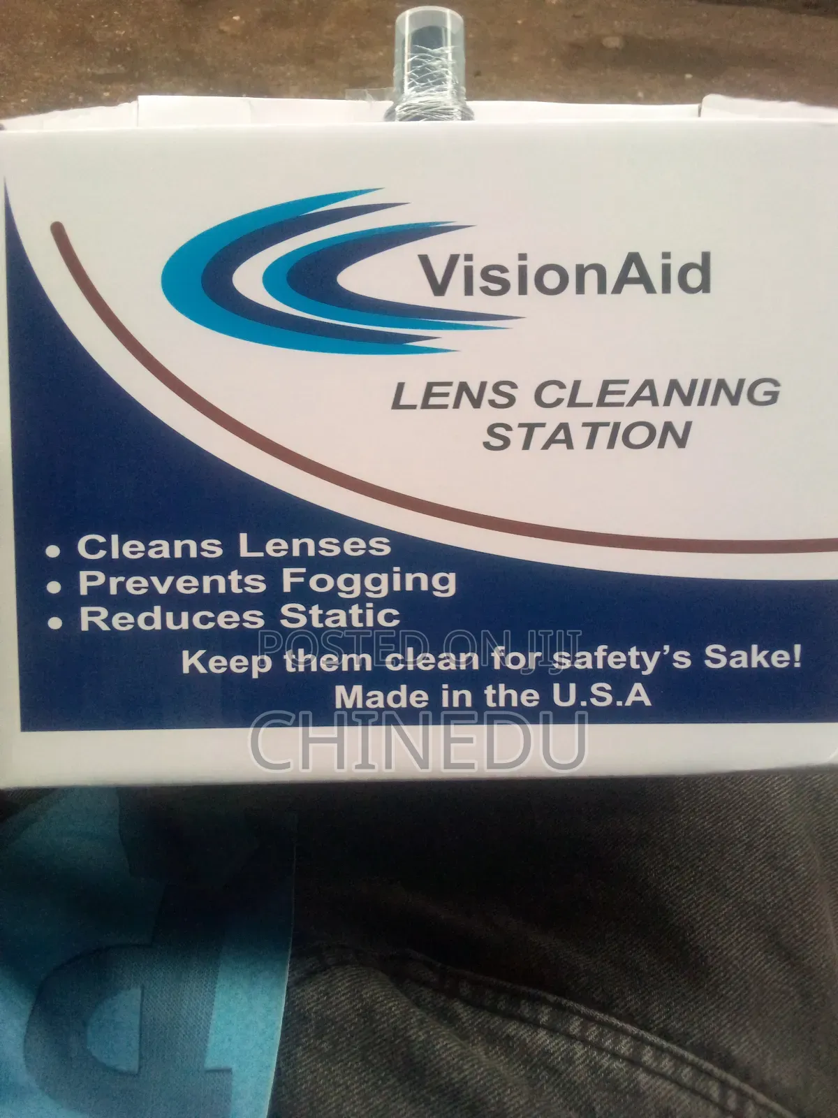 Vision Aid Lens Cleaning Station