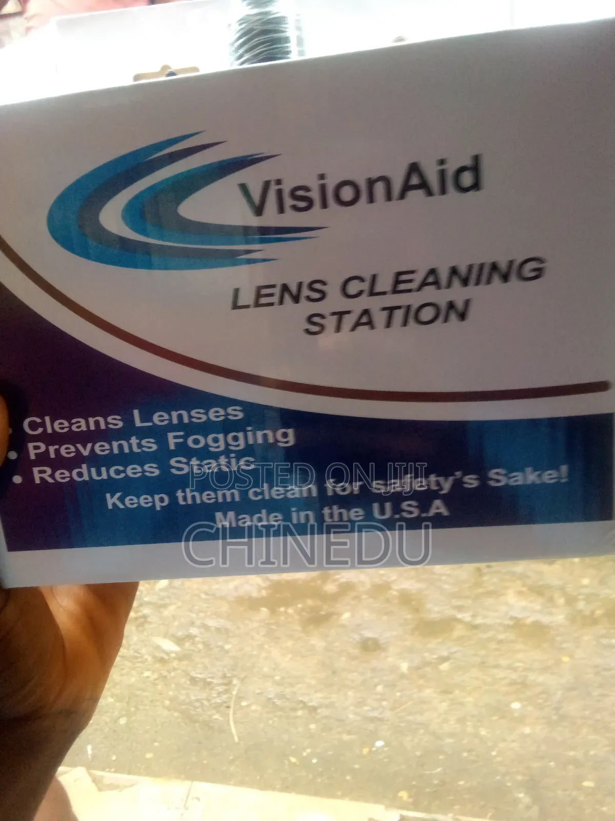 Vision Aid Lens Cleaning