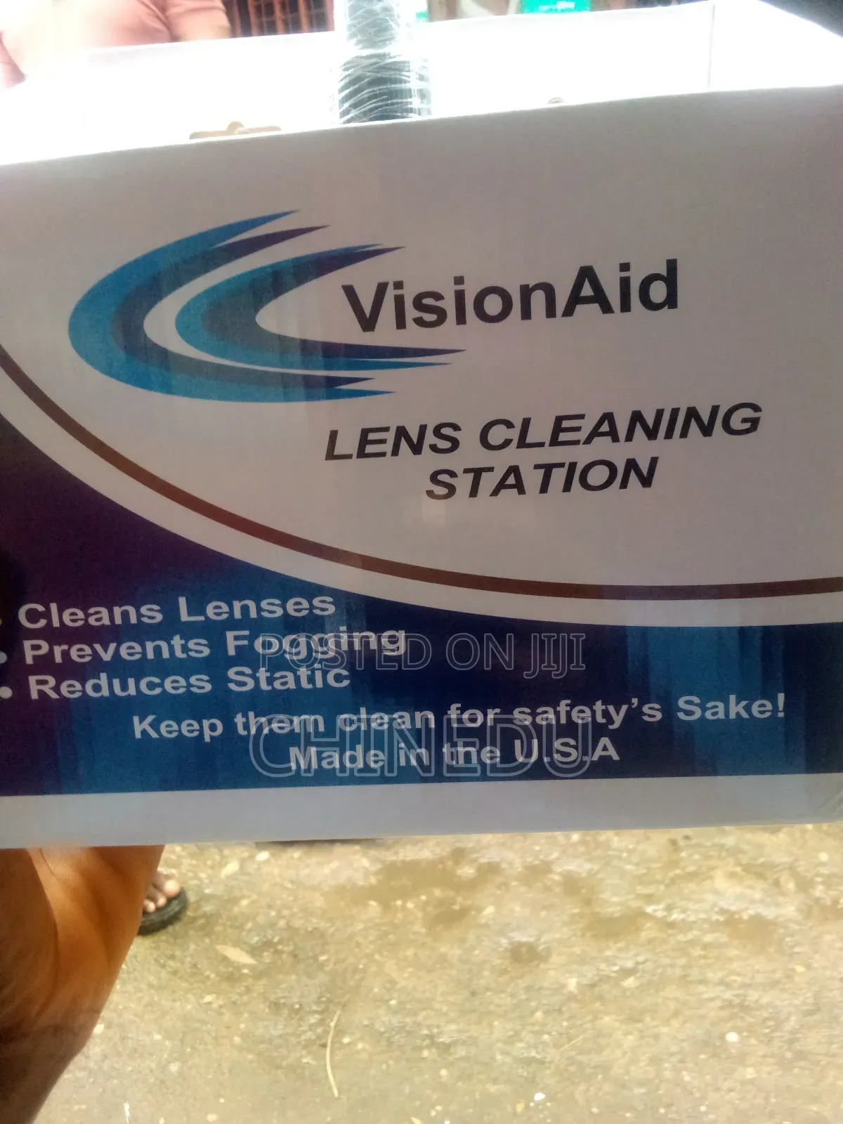 Vision Aid Lens Cleaning