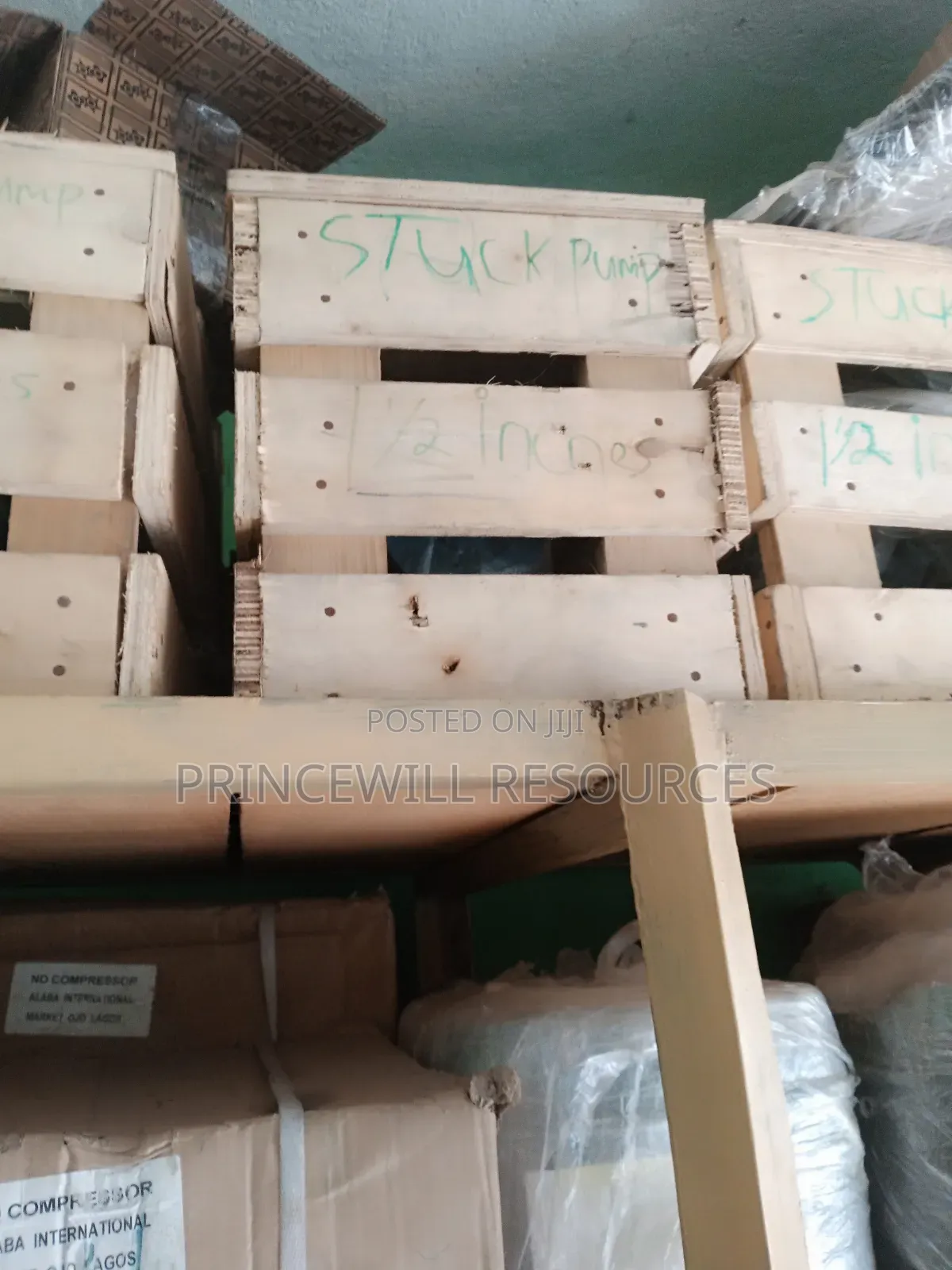 Stuck Pump and Motor Available