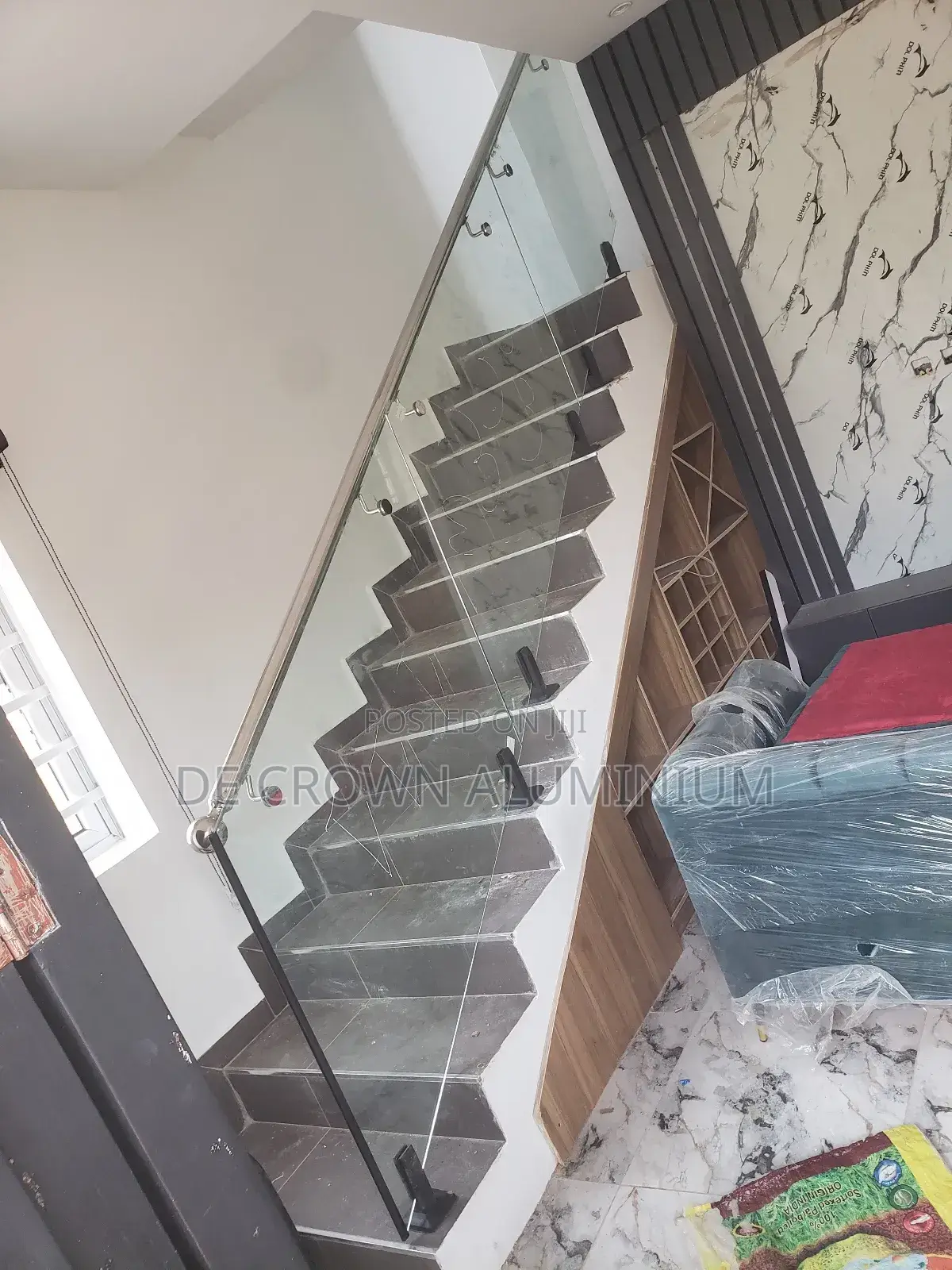Staircase Glass Railings