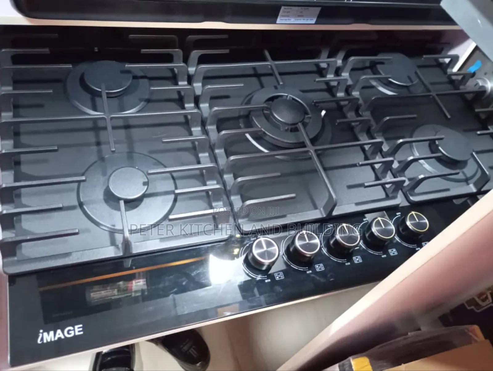 5 Buner Black Stainless