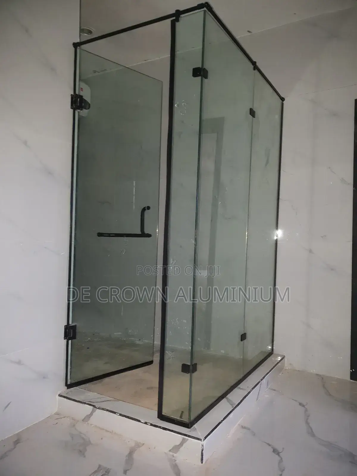 L Shape Glass Shower Cubicle