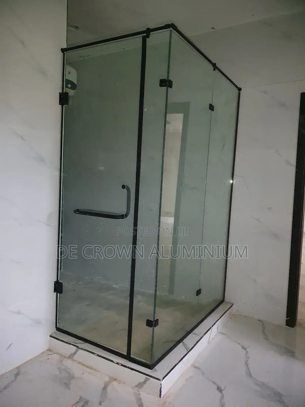 L Shape Glass Shower Cubicle