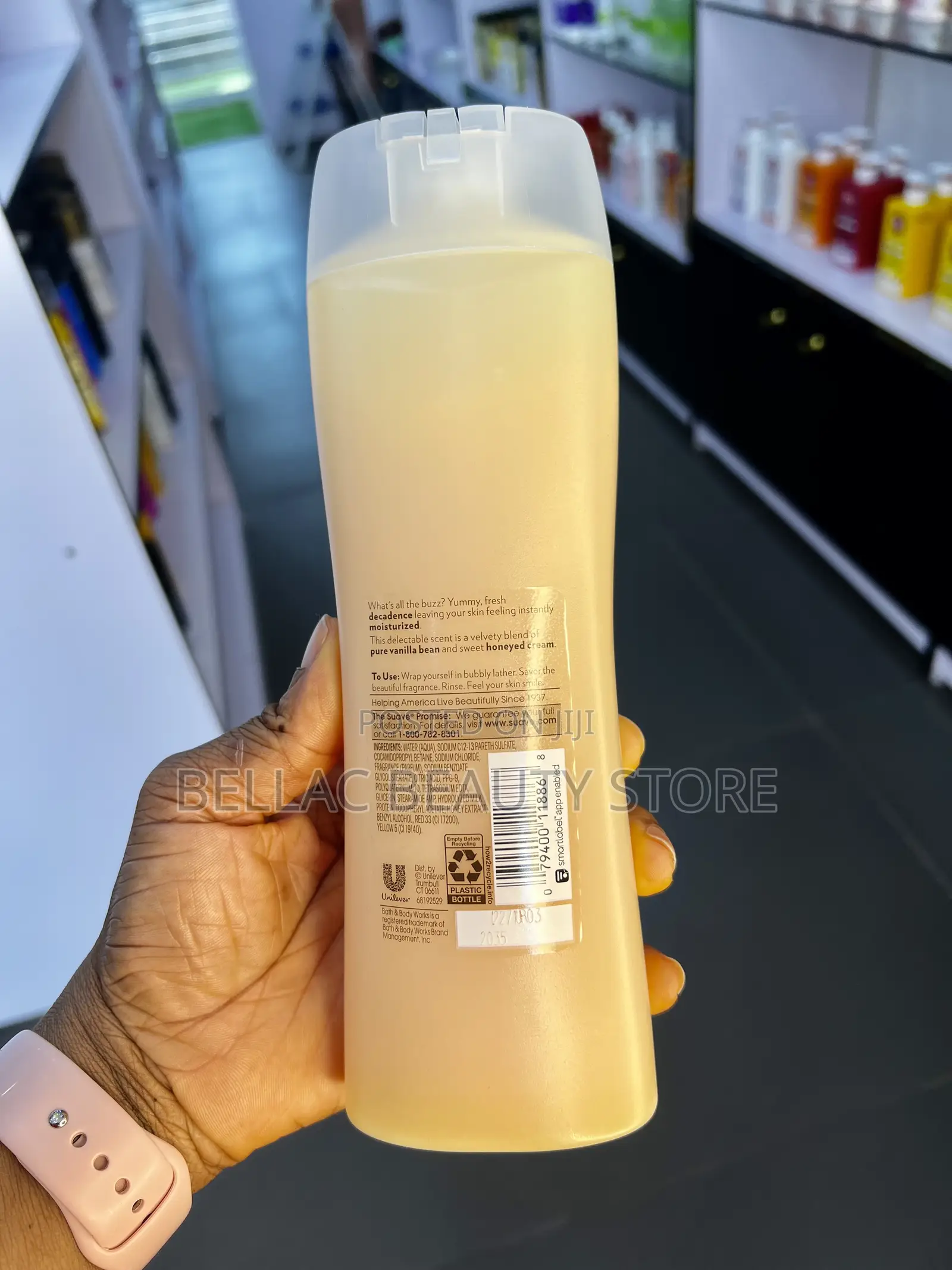 Suave Milk and Honey Moisturizing Body Wash