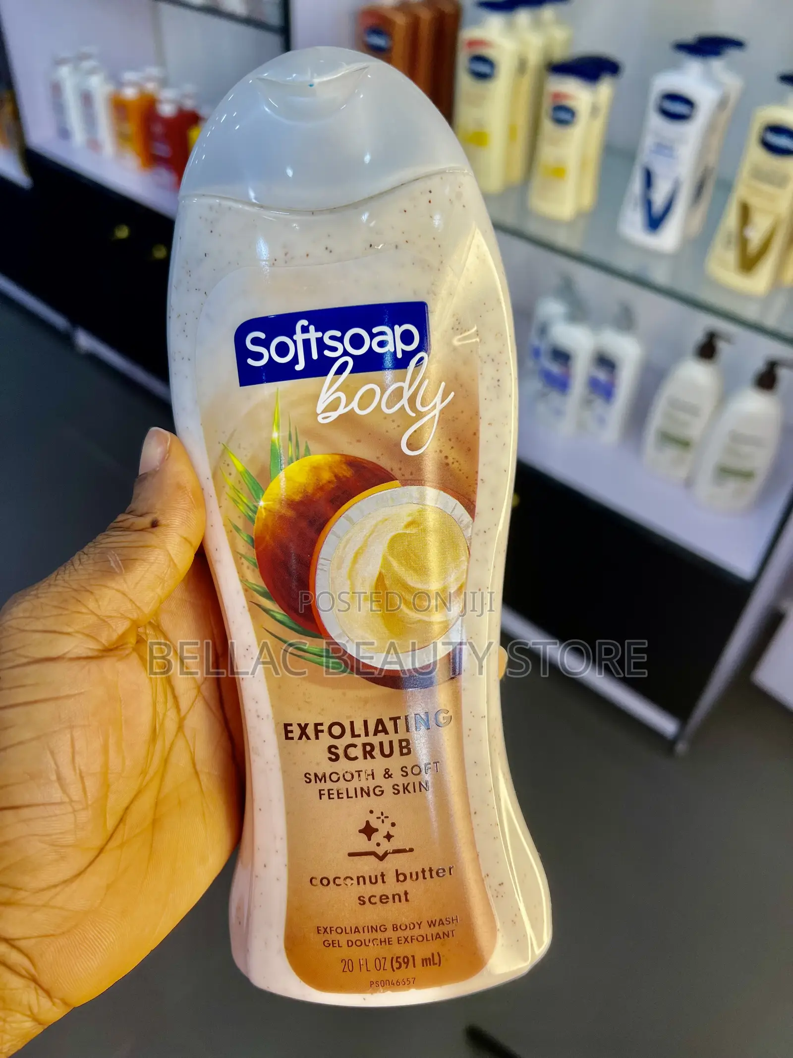Soft Soap Body Exfoliating Body Wash