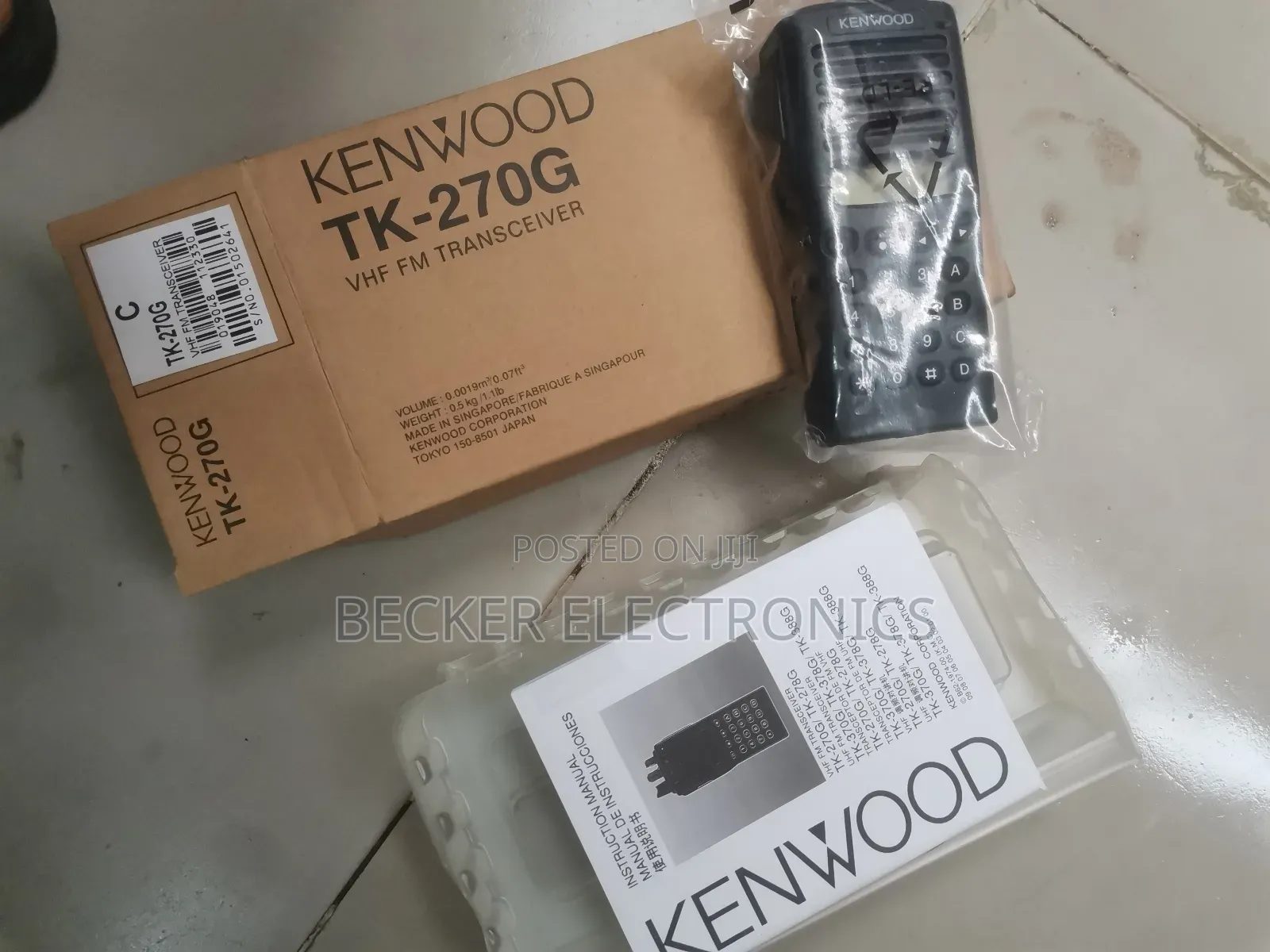 Tk270g Kenwood Display Analogue Radio