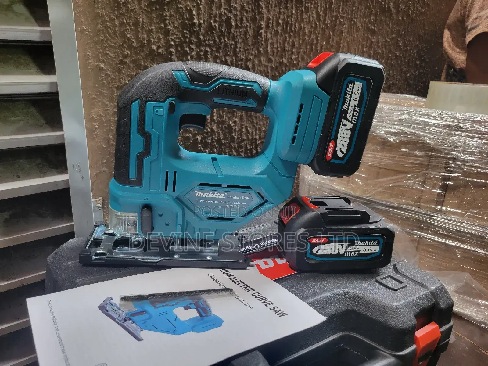 288v Makita Cordless Jigsaw Machine