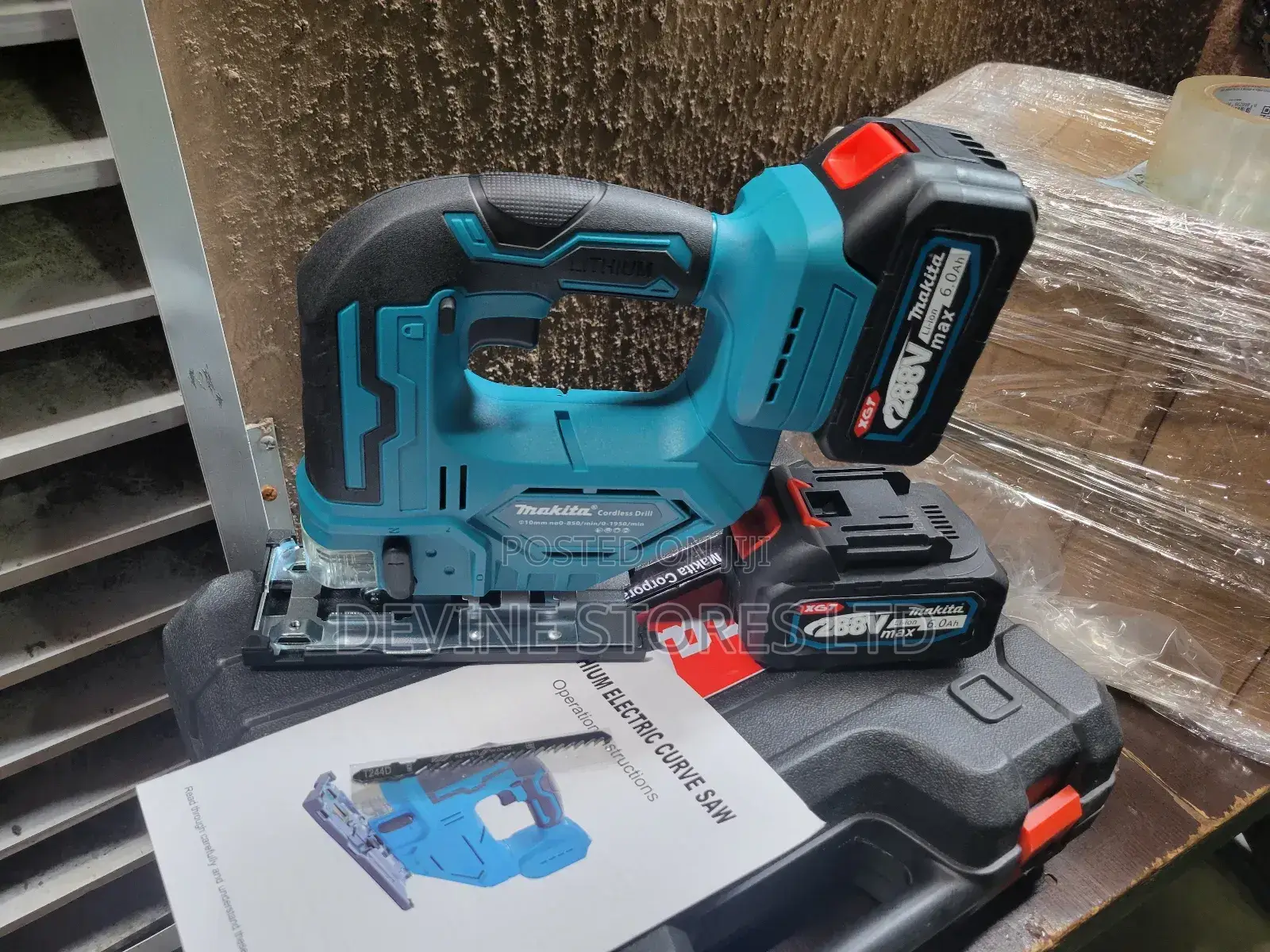 288v Makita Cordless Jigsaw Machine