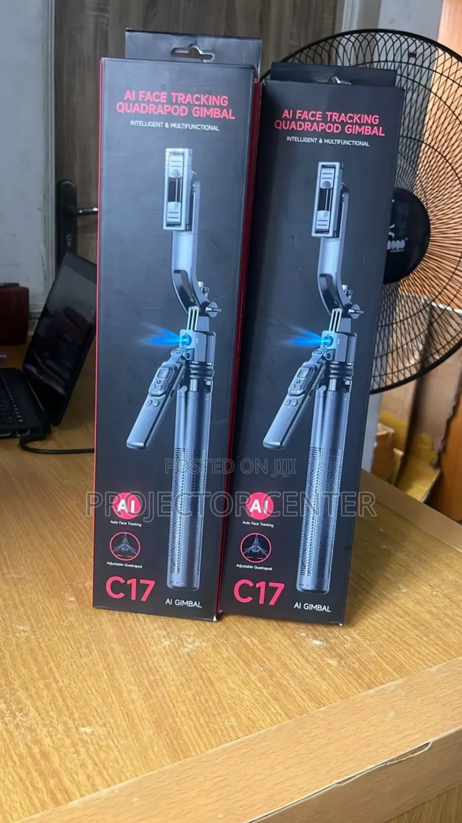 C17 Ai Face Tracking Quadrapod Gimbal