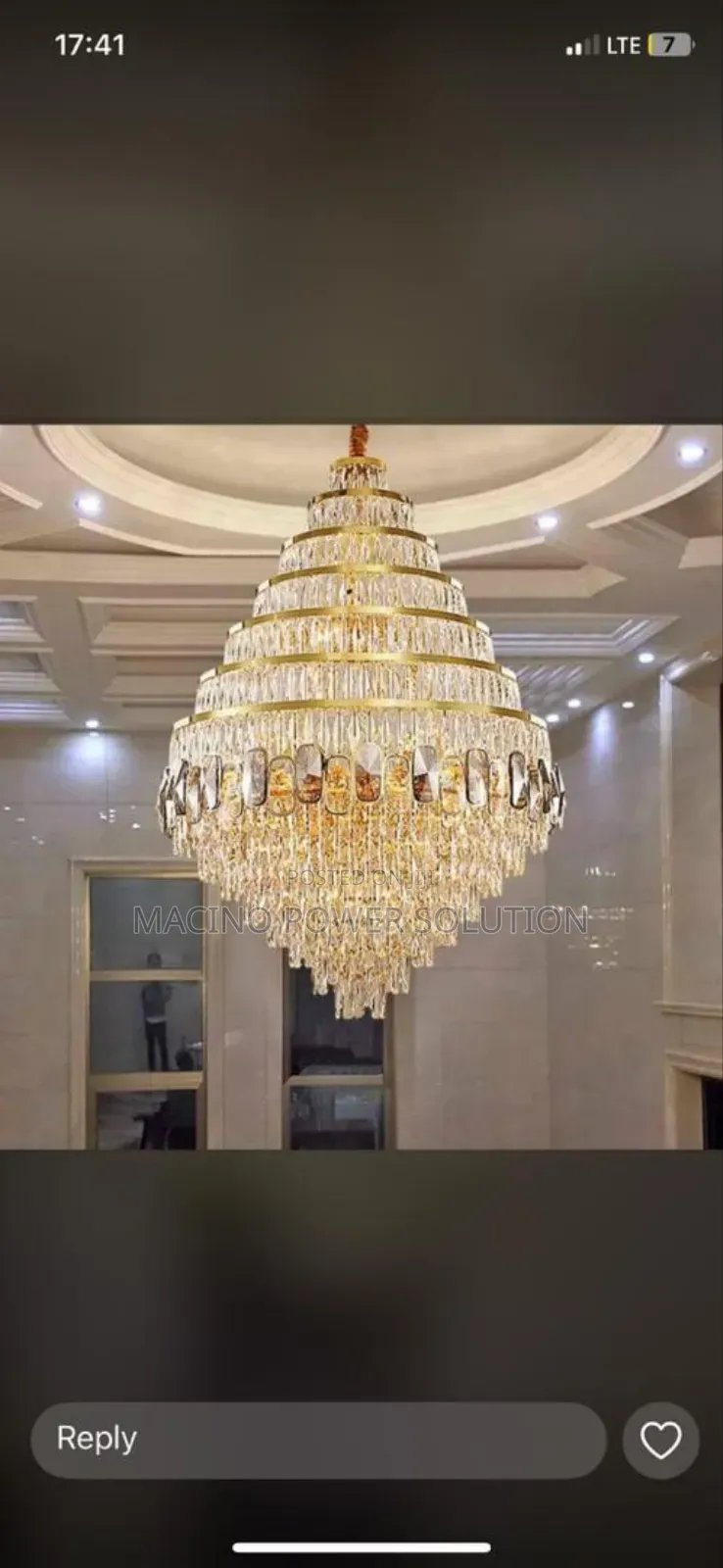 Luxury Crystal Villa Large Chandelier