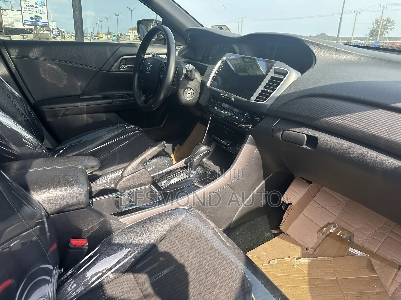 Honda Accord Sport SE 4dr Sedan FWD (2.4L 4cyl 2A) 2017 Off white