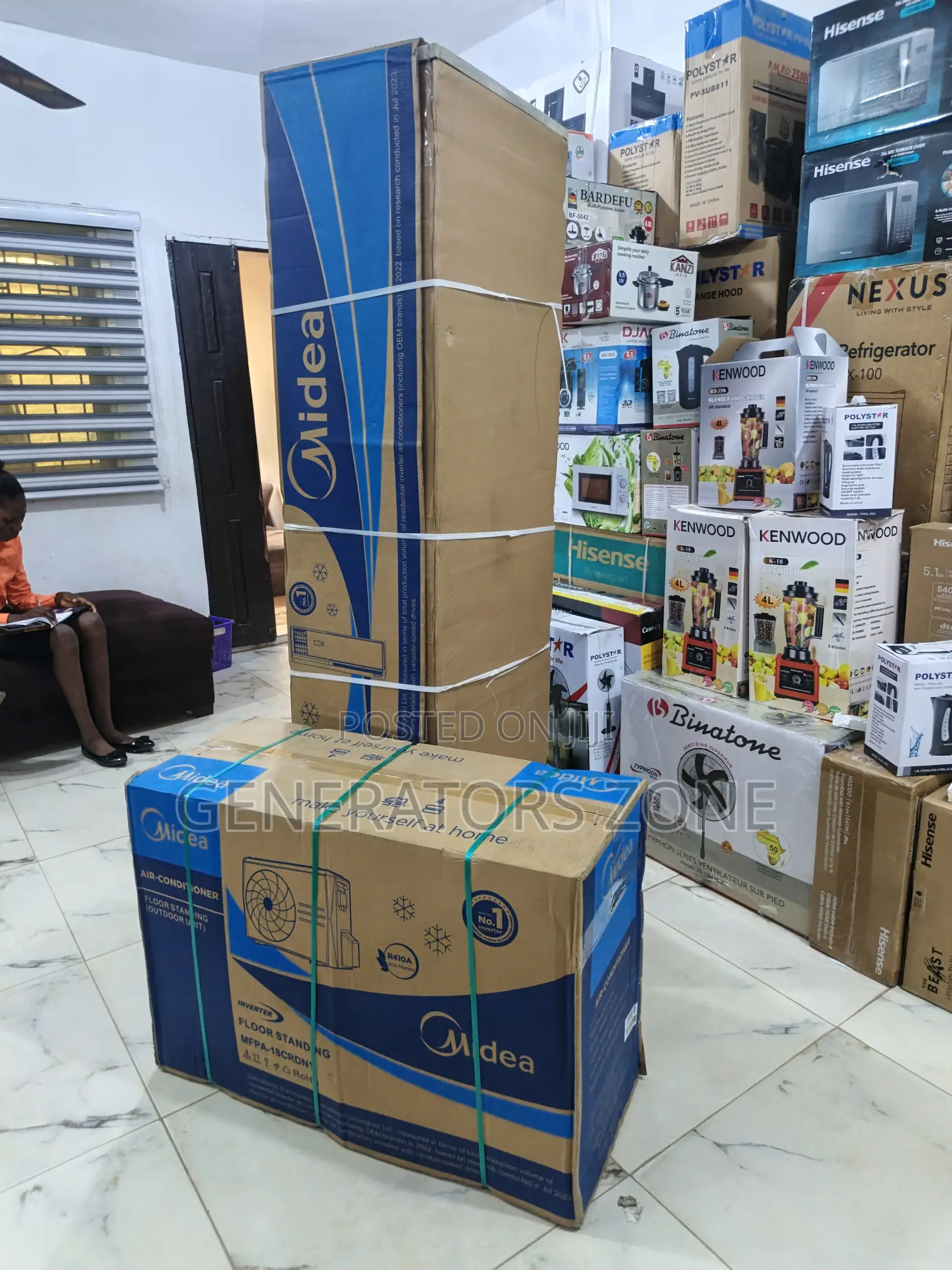 Brand New Midea 2hp Floor Standing Air Conditioner Mfpa-18crdn1