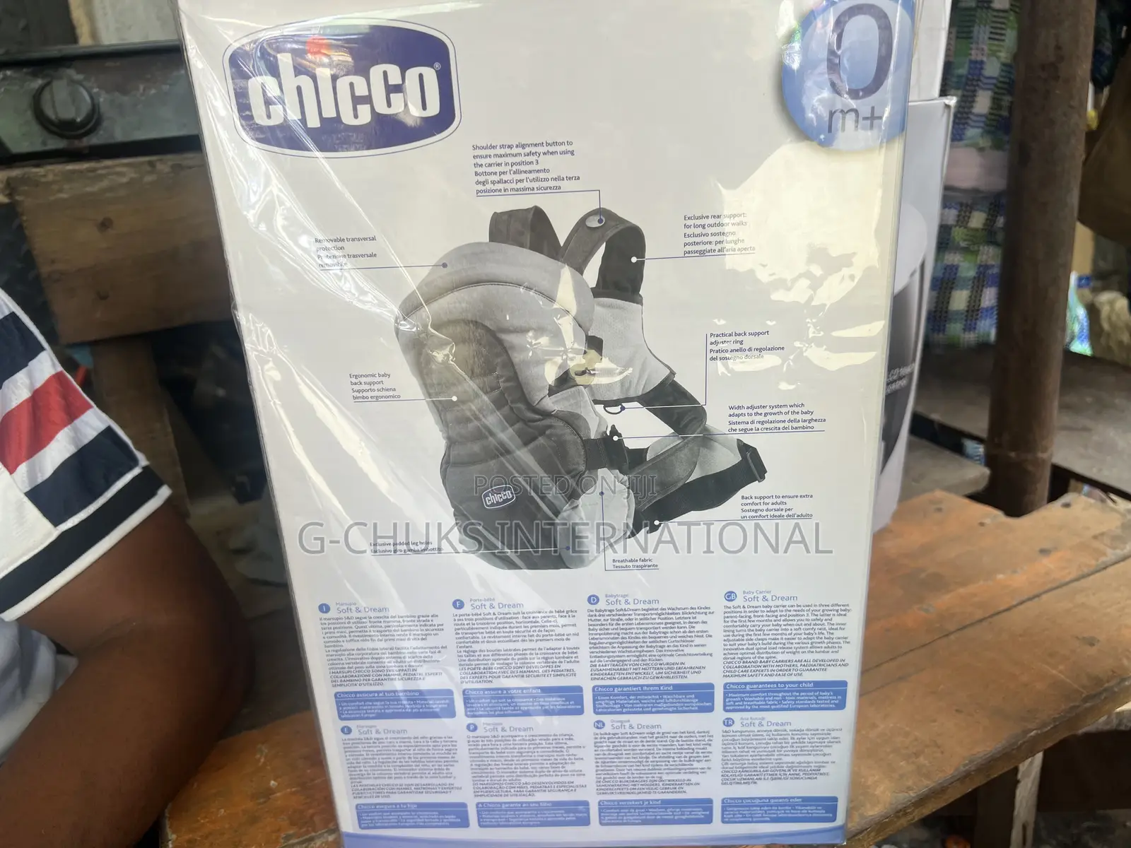 Chicco 3 Way Baby Carrier From 0+