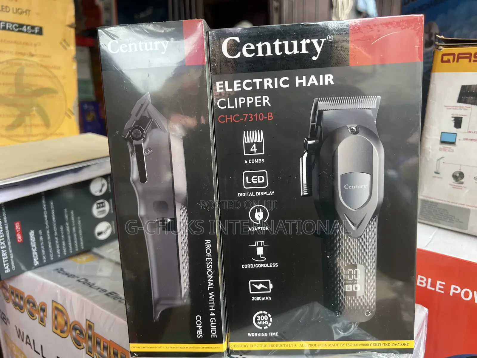 Century Electric Hair Clipper CHC-7310-B
