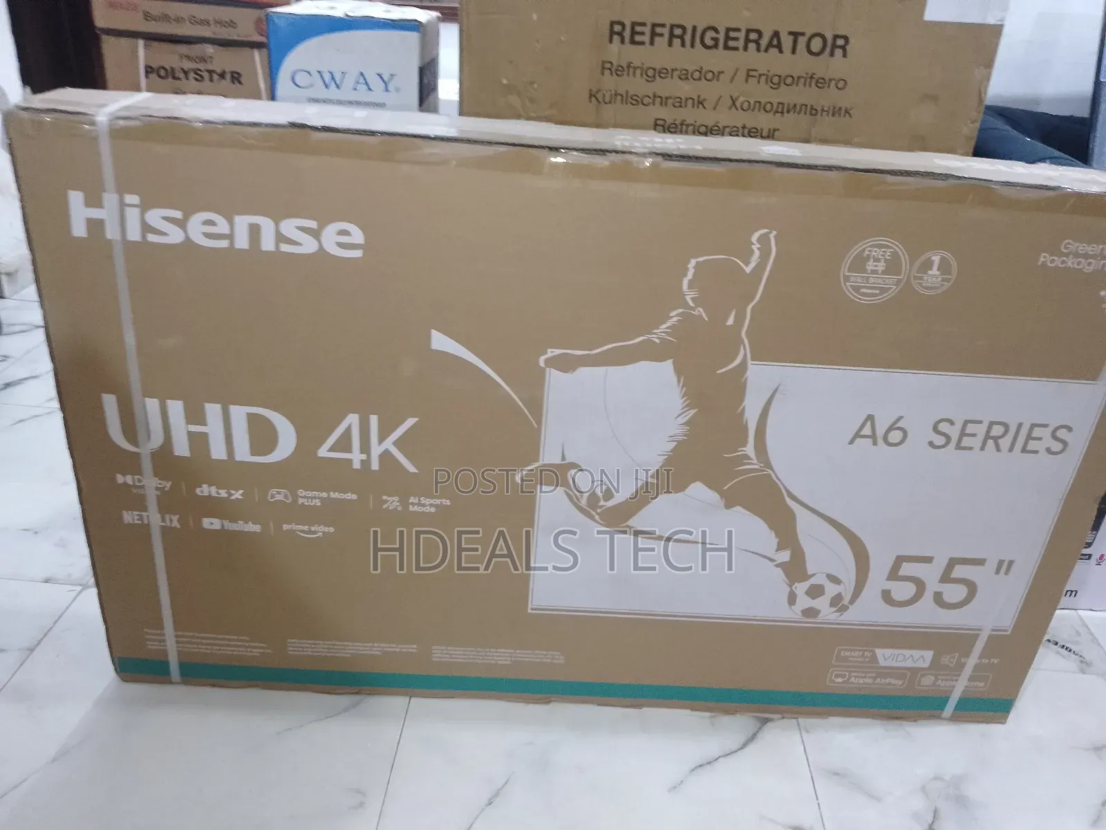 Hisense 55 Inches Smart Led Television – Uhd Tv