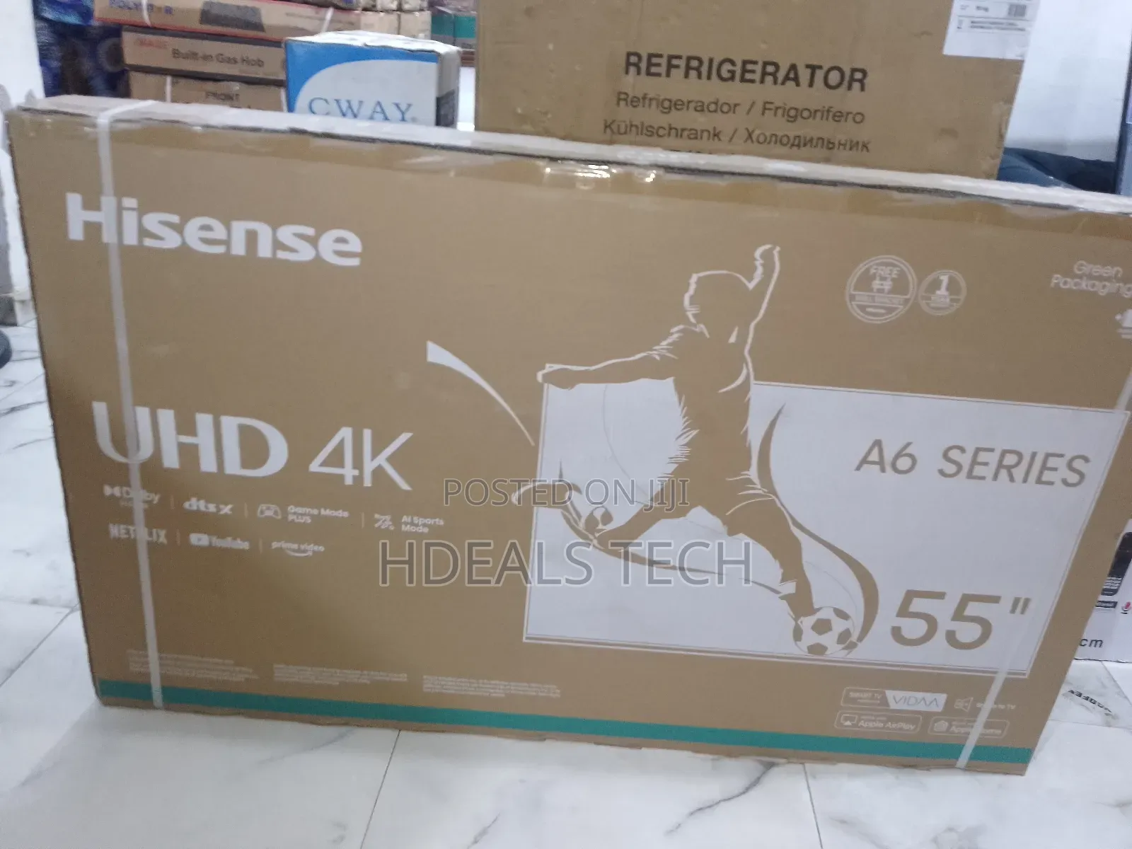 Hisense 55 Inches Smart Led Television – Uhd Tv