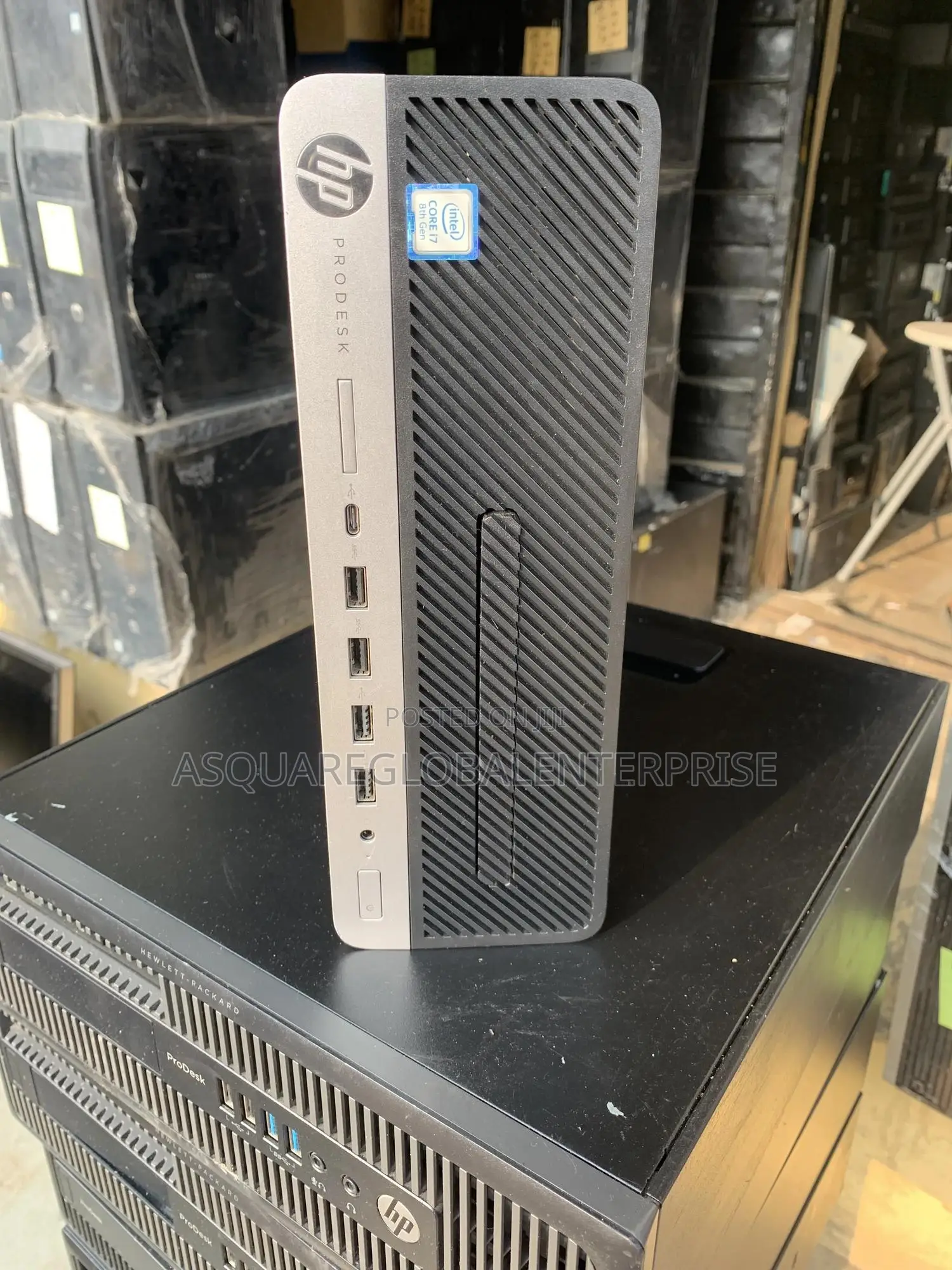 Desktop Computer HP ProDesk 600 G4 8GB Intel Core i7 SSD 256GB