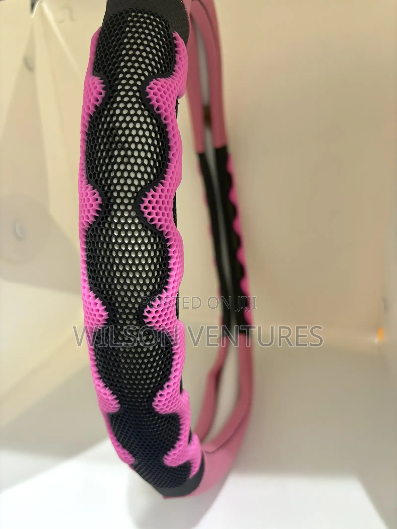 Universal Pink Color Steering Cover