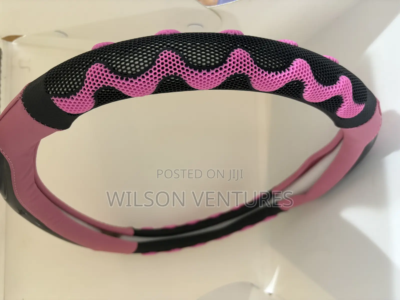 Universal Pink Color Steering Cover