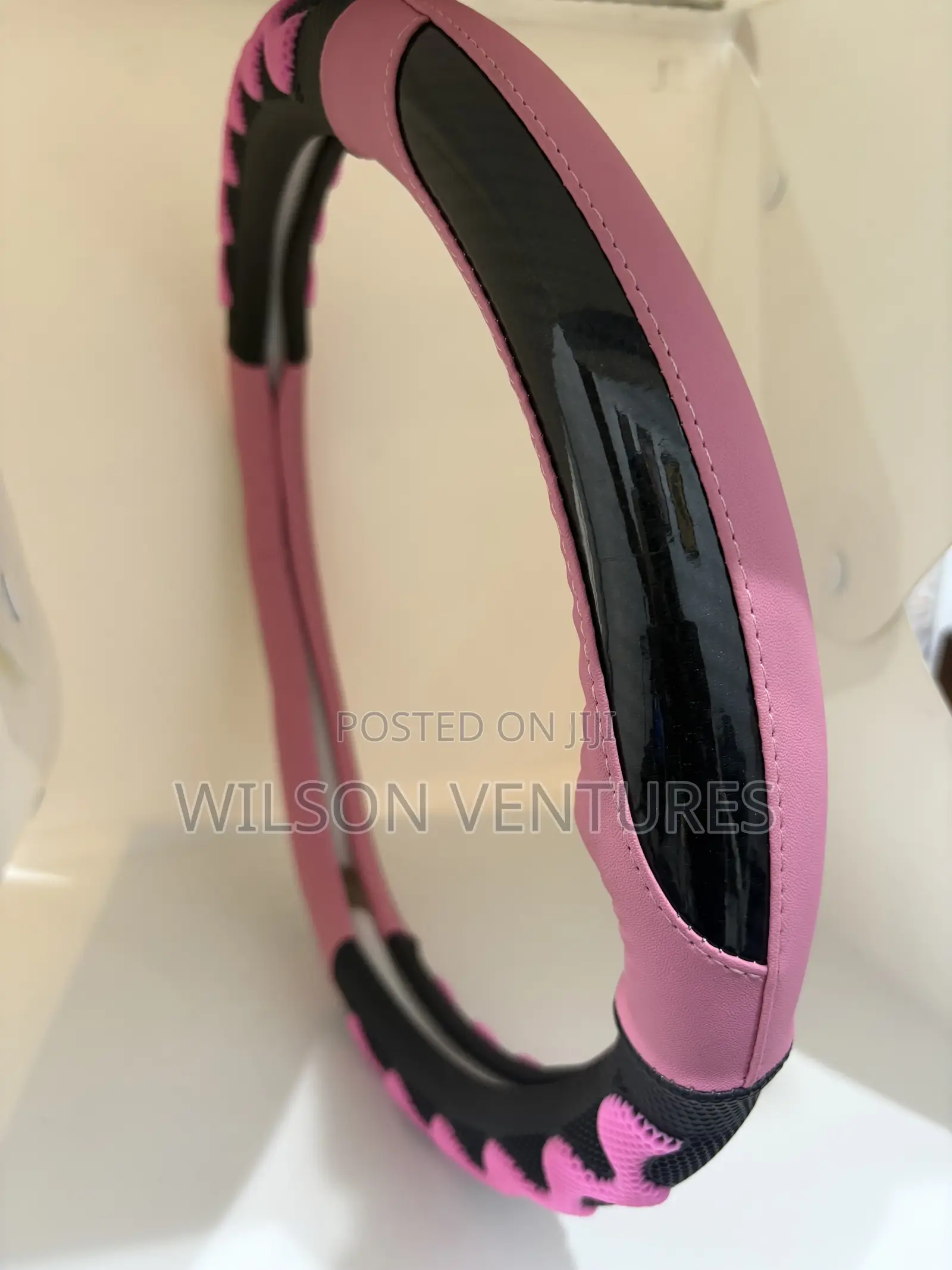 Universal Pink Color Steering Cover