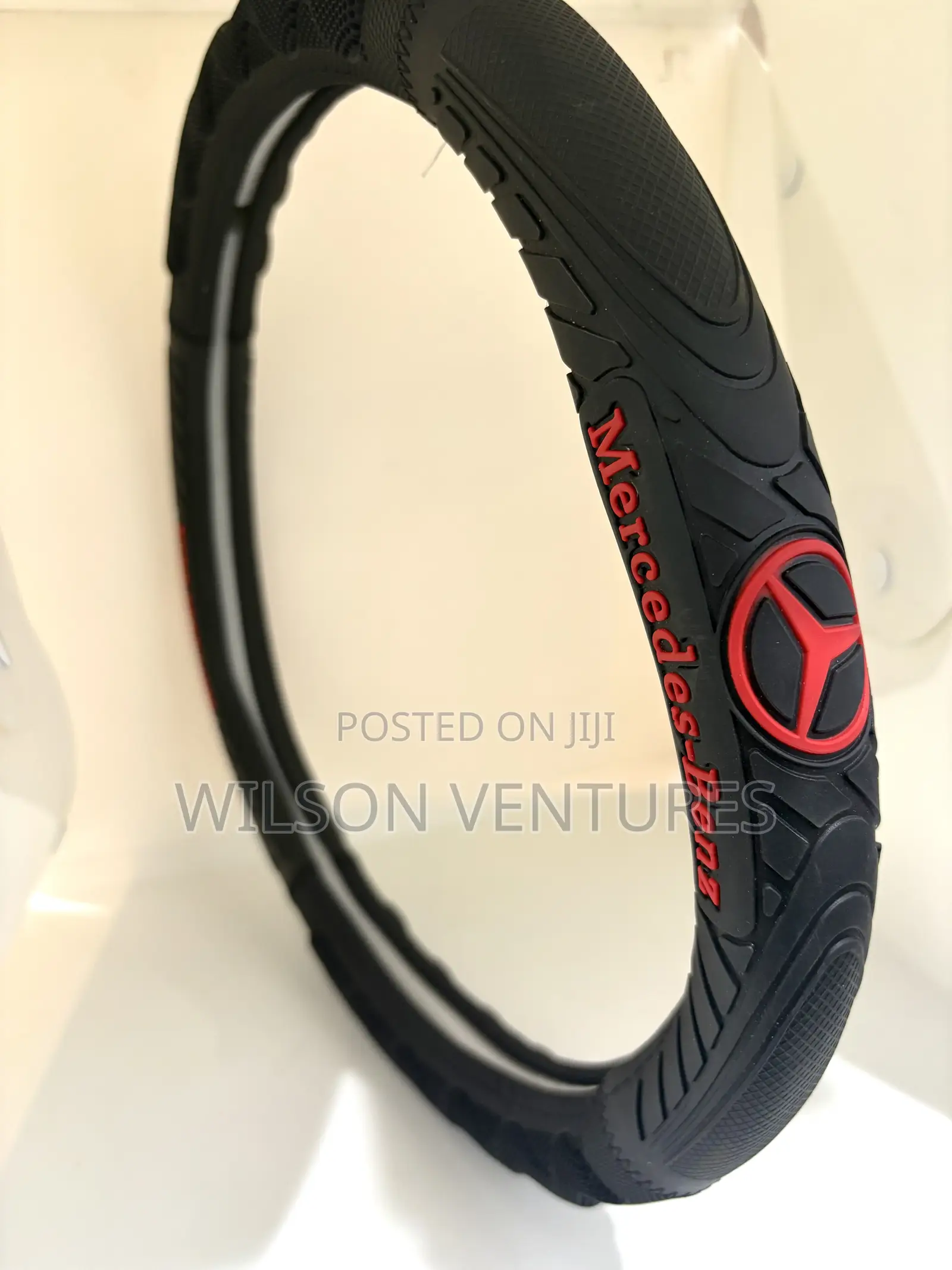 Customized Mercedes Benz Steering Wheel Cover