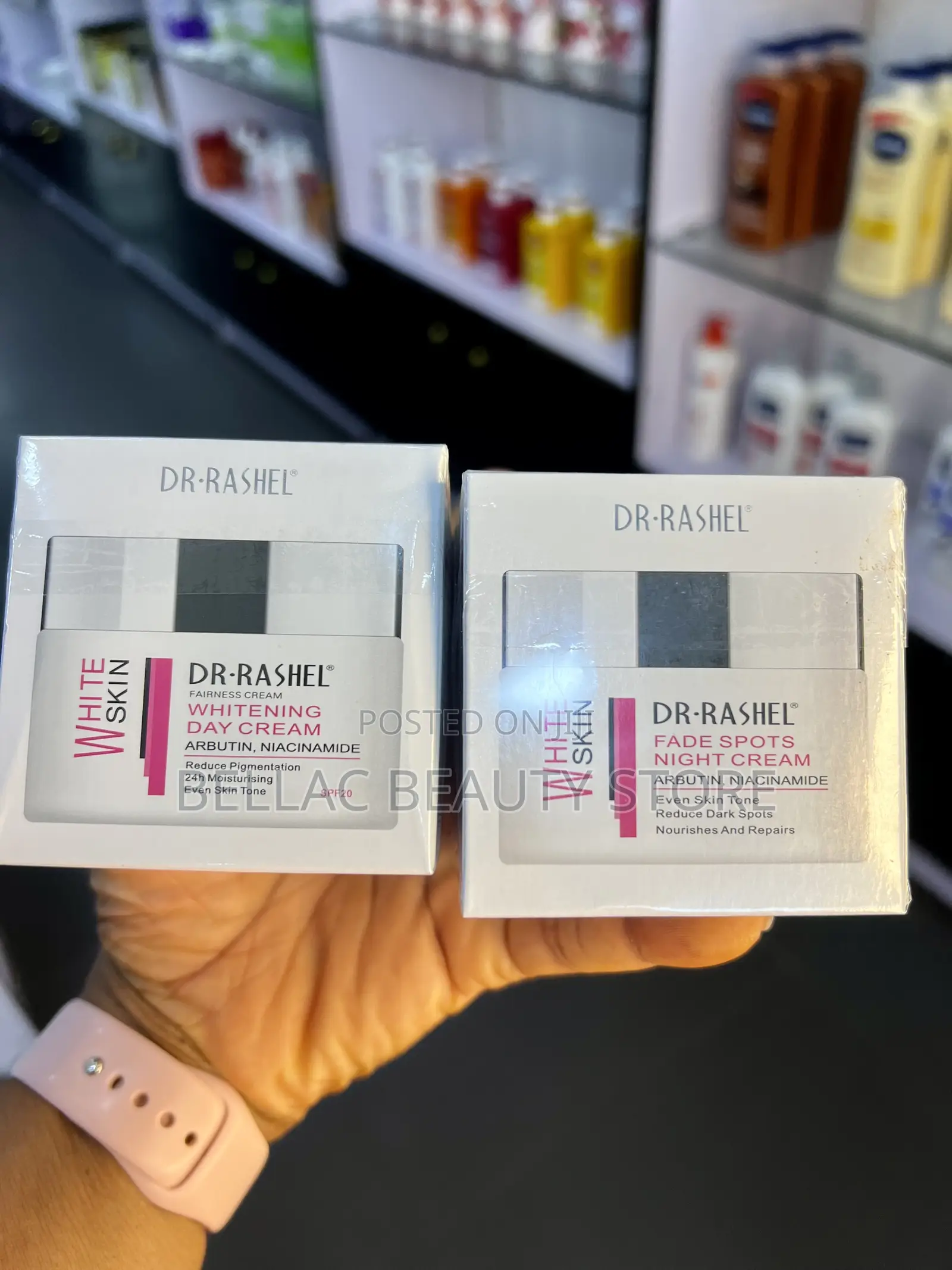 Dr Rashel Whitening Day and Night Face Cream