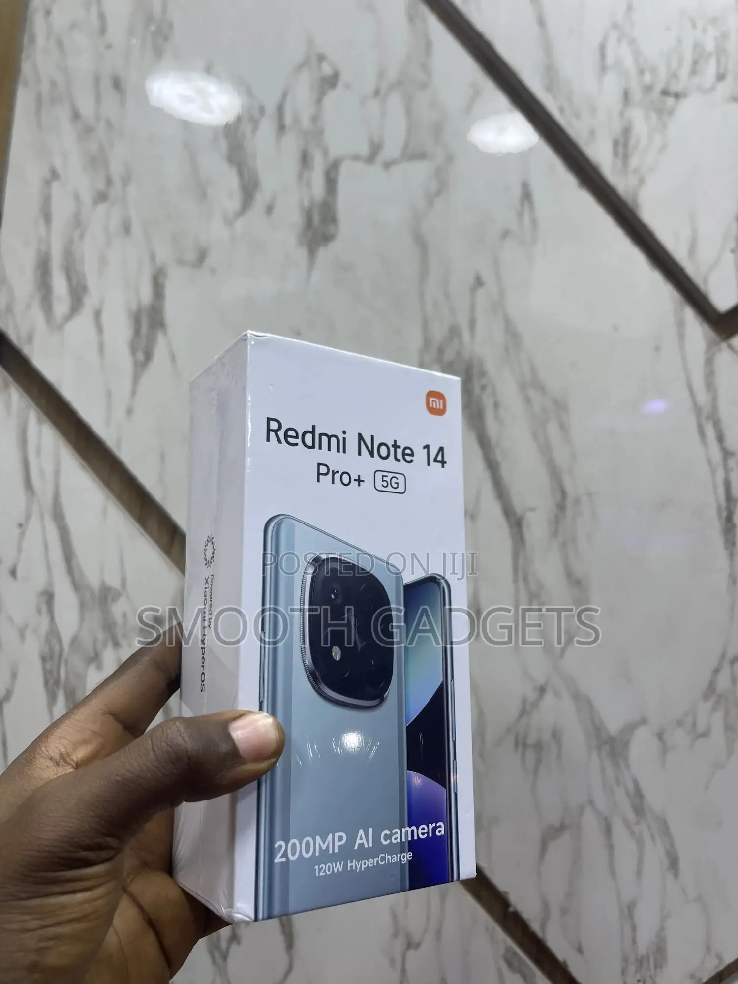 New Xiaomi Redmi Note 14 Pro+ 5G 256 GB Black